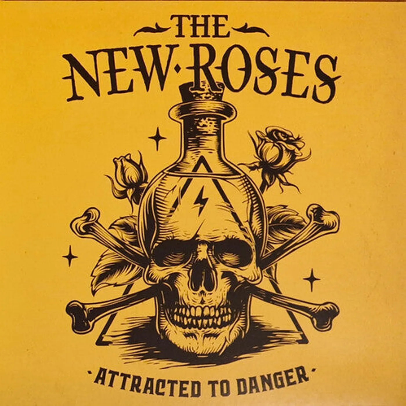 The New Roses LP Vinyl - Attracted To Danger (Aus)