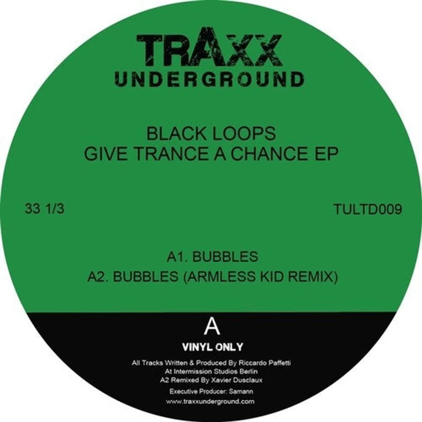 Black Loops LP Vinyl - Give Trance A Chance (Ep)