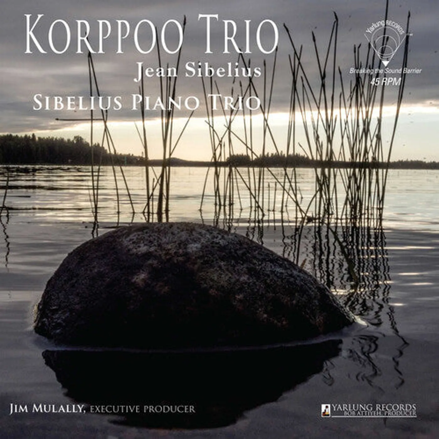 Sibelius Piano Trio LP Vinyl - Korppoo Trio (Jean Sibelius) (Ogv)