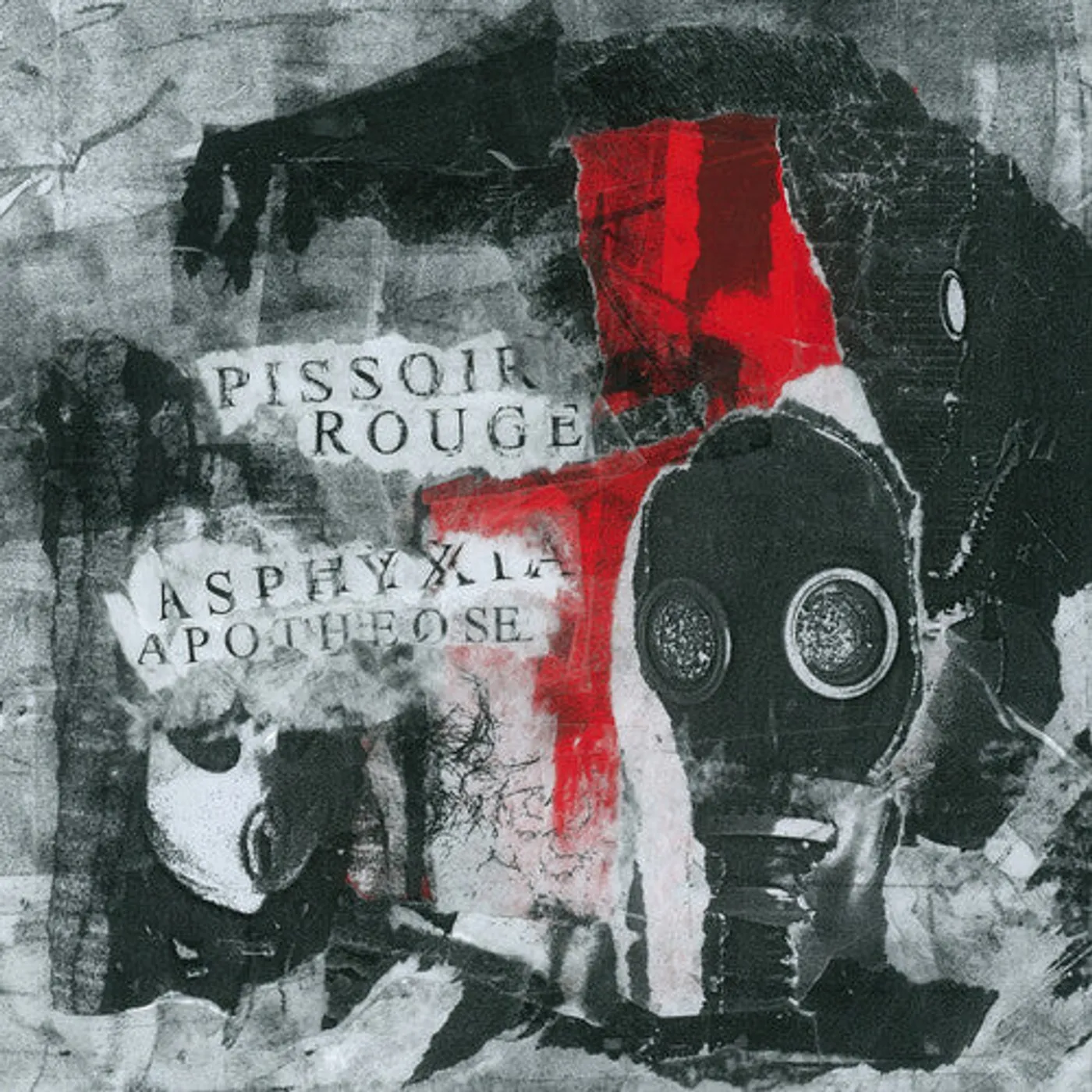 Pissoir Rouge LP Vinyl - Asphyxia Apotheose (Ogv) (Post)