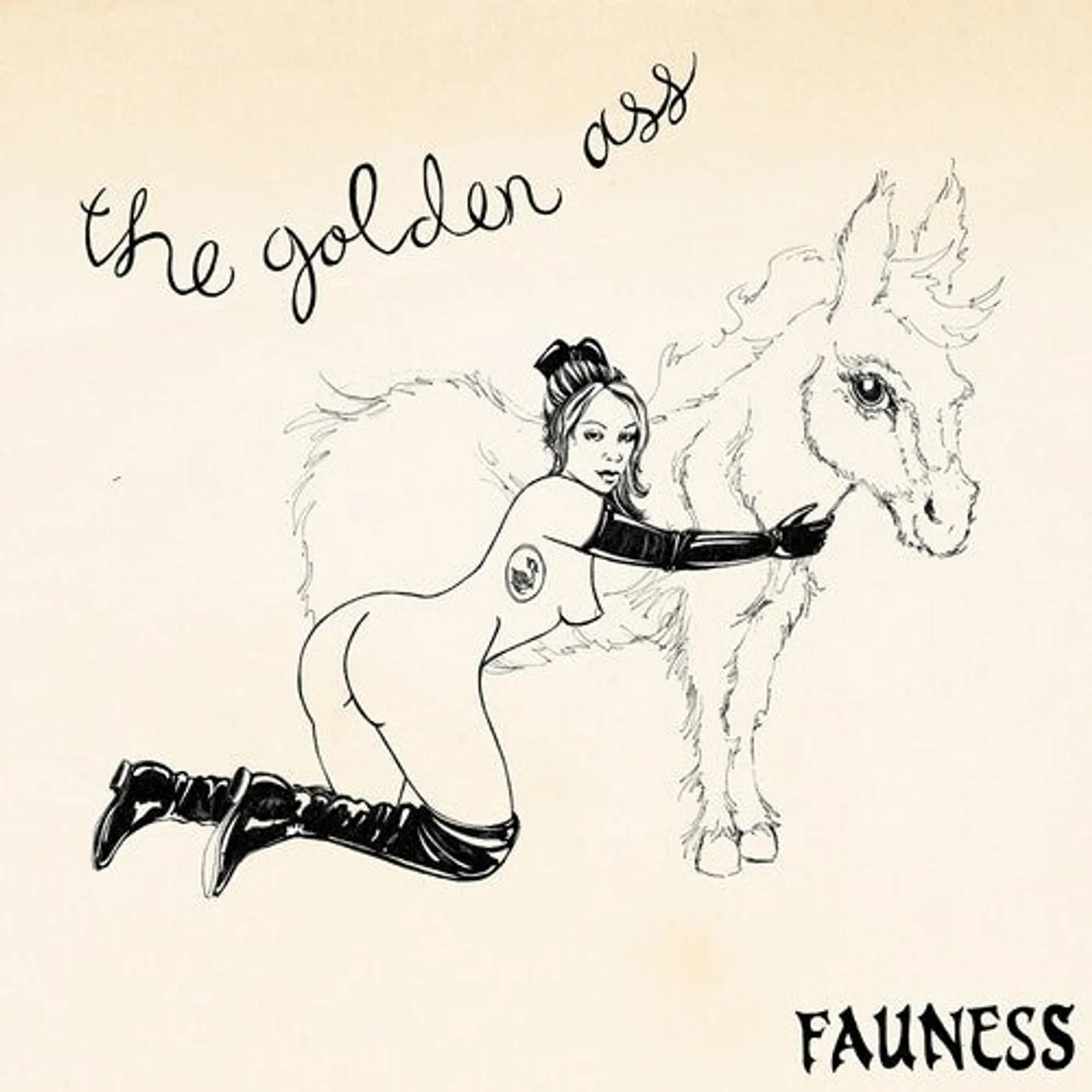 Fauness LP Vinyl - Golden Ass - Gold (Coloured Vinyl) (Gol)