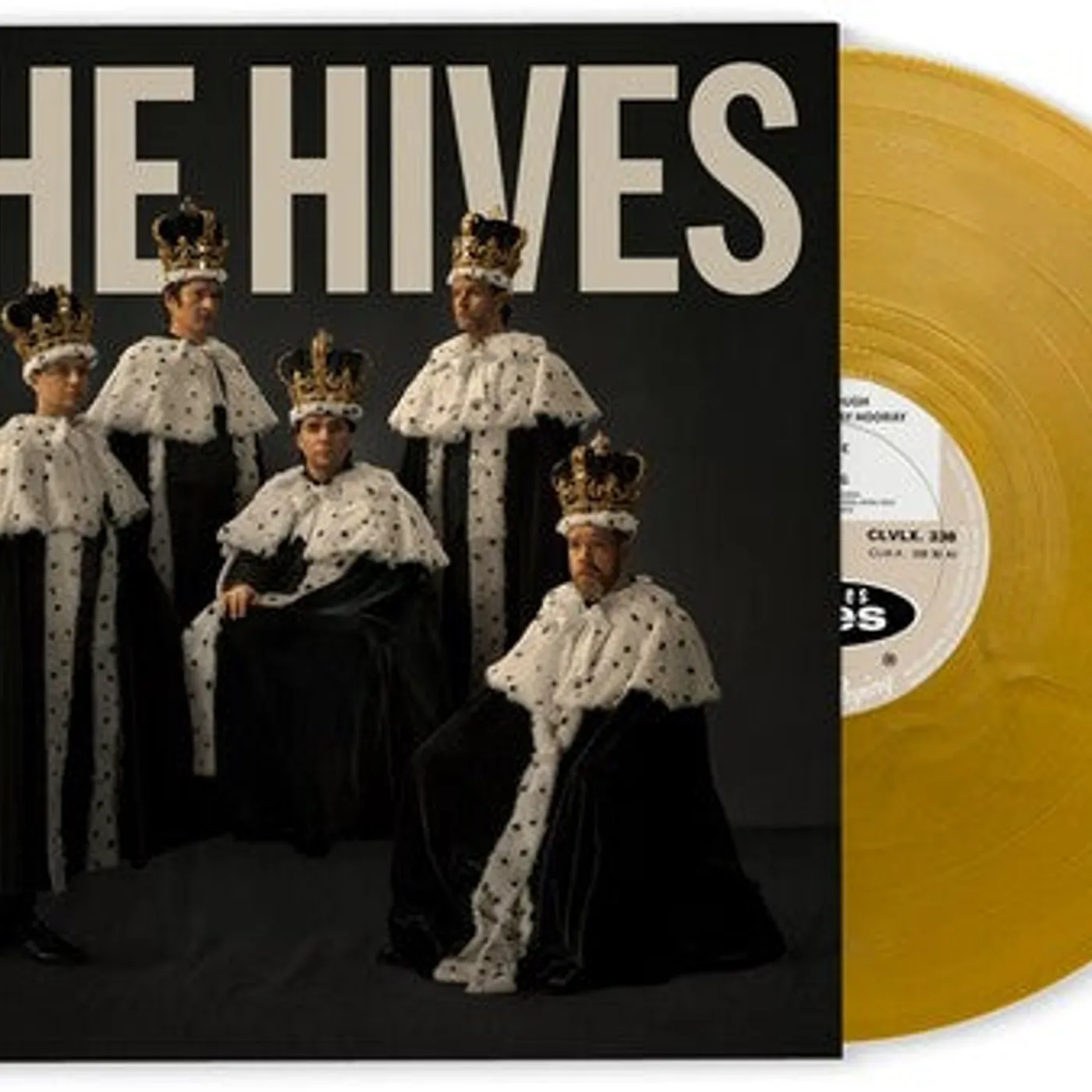 Hives LP Vinyl - Hives Forever Forever The Hives - Gold (Coloured Vinyl)