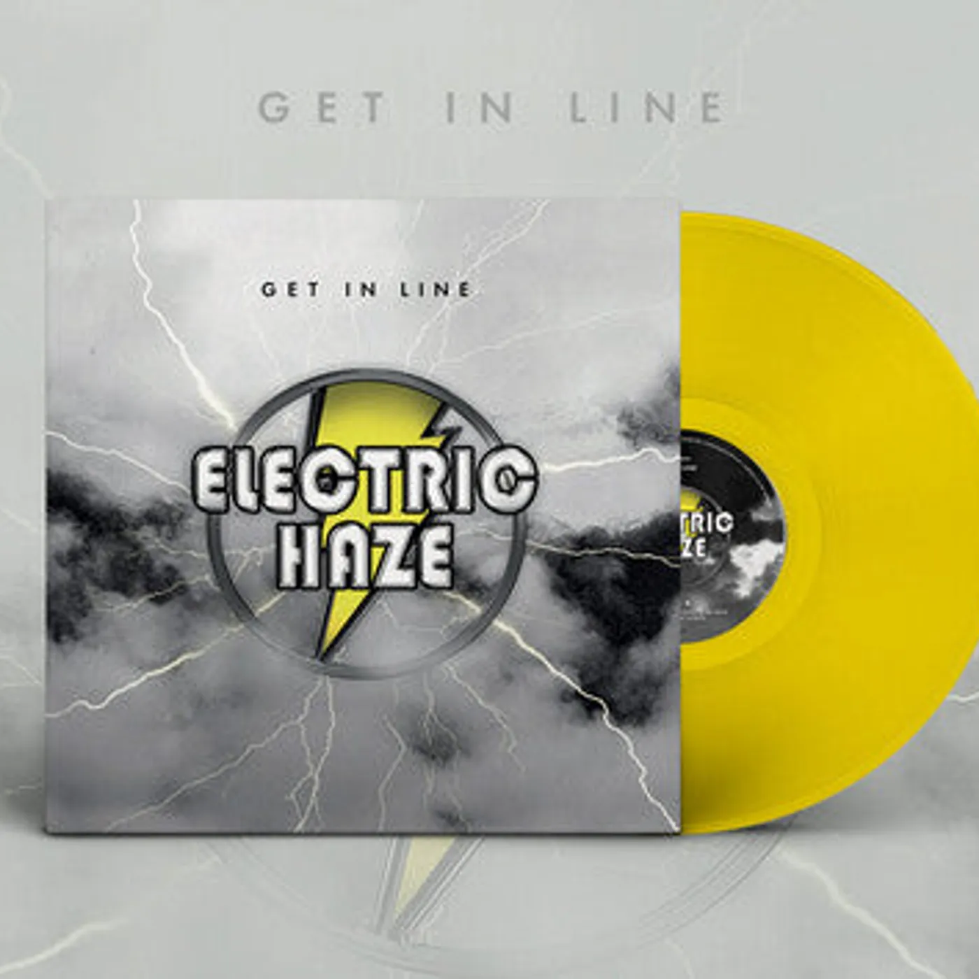 Electric Haze LP Vinyl - Get In Line - Clear Yellow (Coloured Vinyl) (Cvnl) (Ylw)