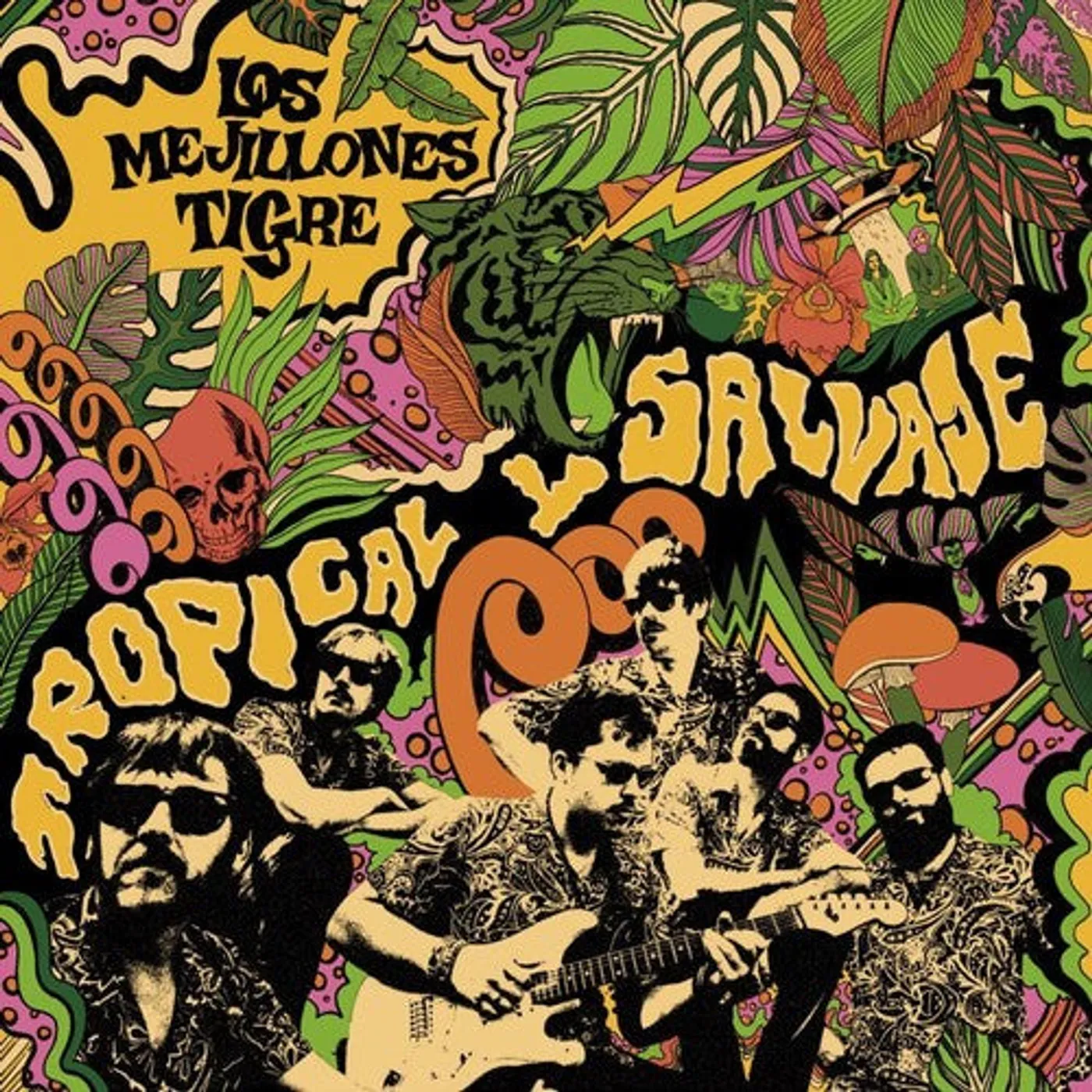 Los Mejillones Tigre LP Vinyl - Tropical Y Salvaje (Spa)