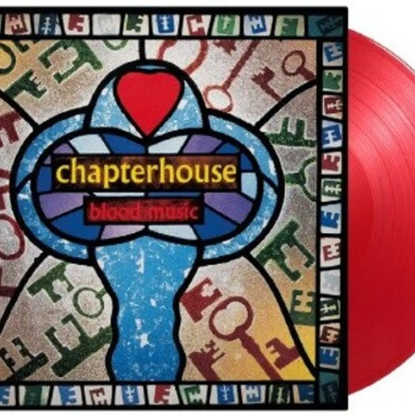 Chapterhouse LP Vinyl - Blood Music (Coloured Vinyl) (Gate Fold) (Ltd) (Ogv) (Red) (Hol)