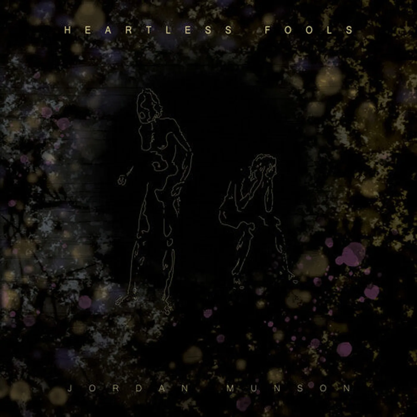 Jordan Munson LP Vinyl - Heartless Fools - Amber (Coloured Vinyl)