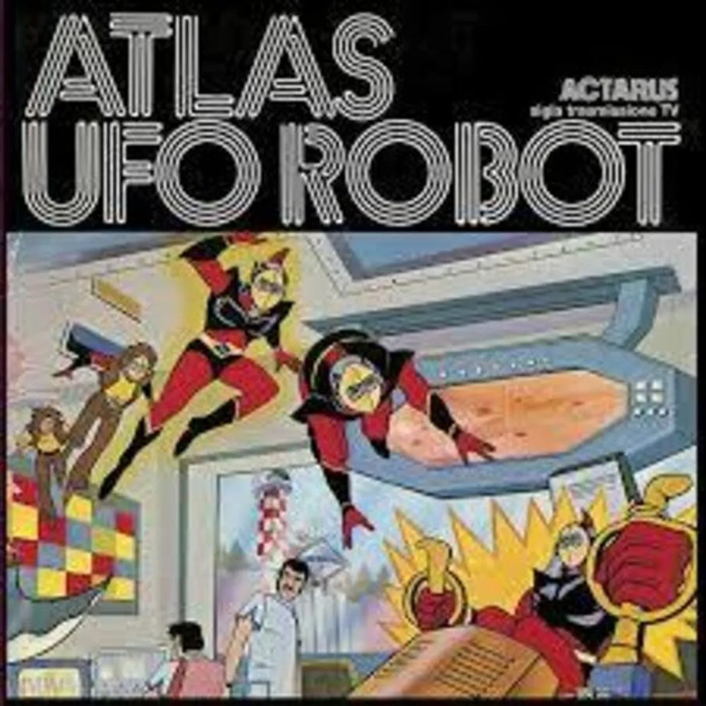 Actarus LP Vinyl - Atlas Ufo Robot (Cvnl) (Ogv) (Ita)