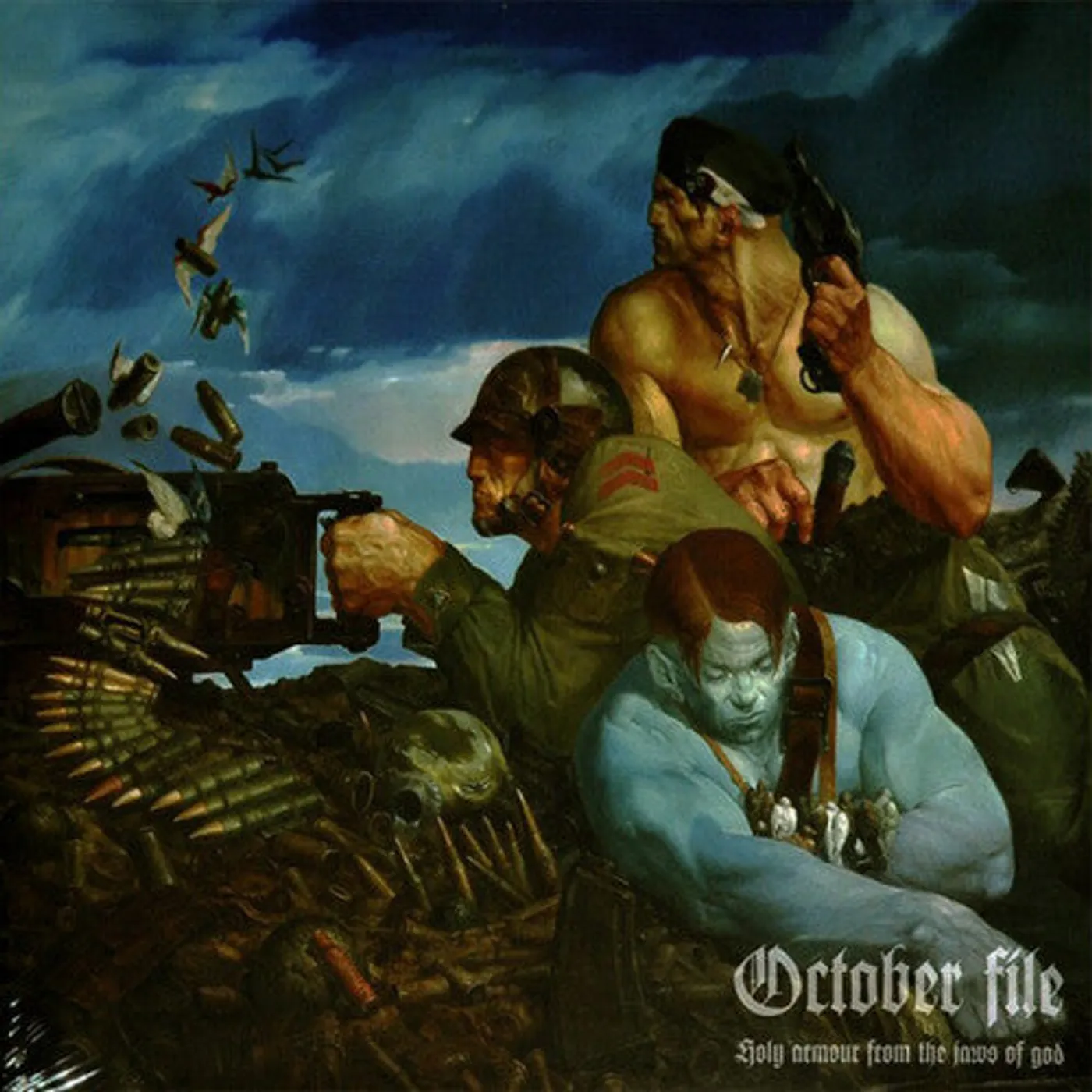 October File LP Vinyl - Holy Armour From The Jaws Of God