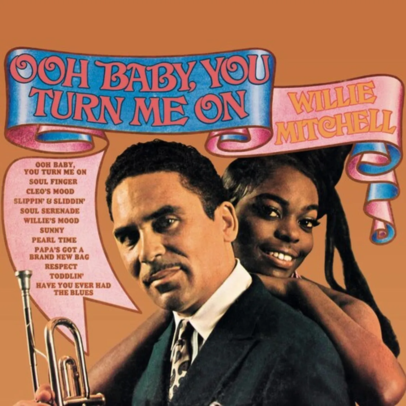 Willie Mitchell LP Vinyl - Ooh Baby You Turn Me On