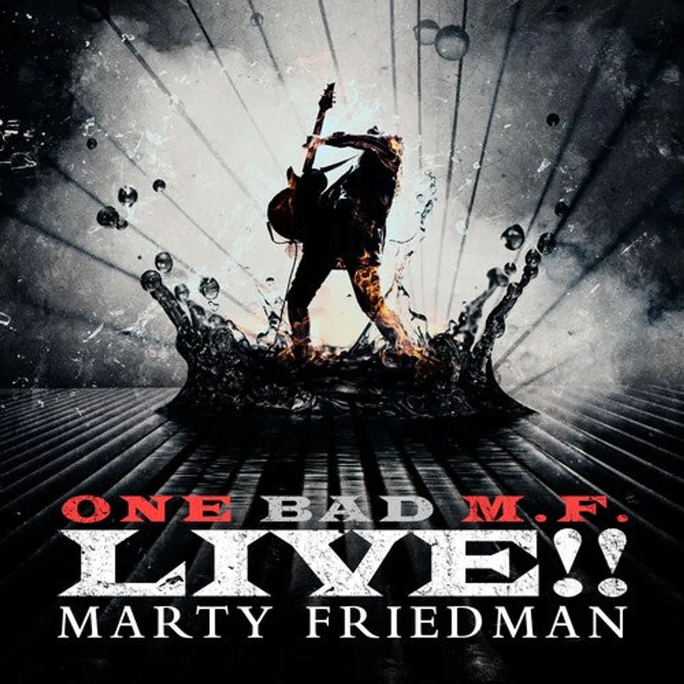 Marty Friedman LP Vinyl - One Bad M.F. Live