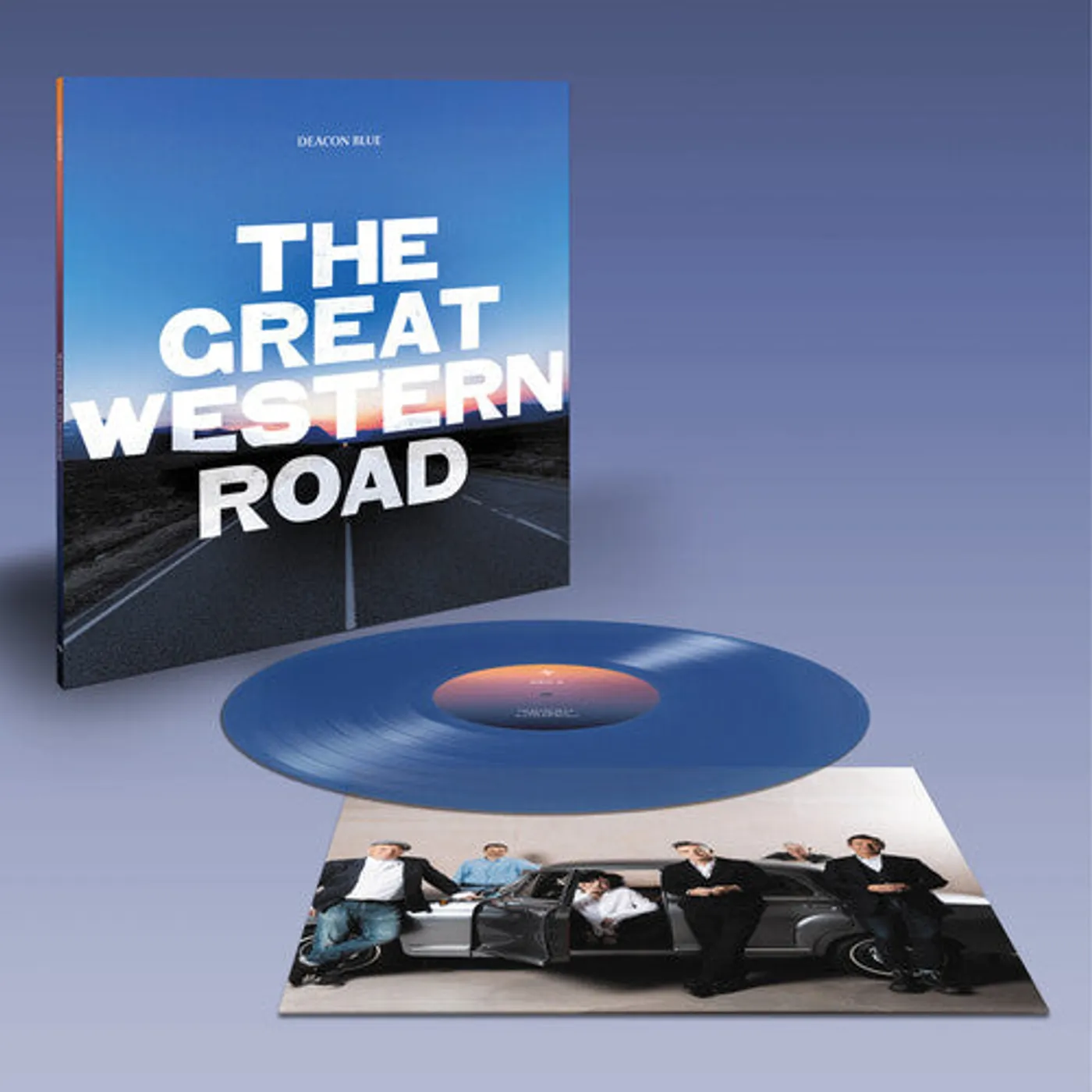 Deacon Blue LP Vinyl - Great Western Road (Blue) (Cvnl)
