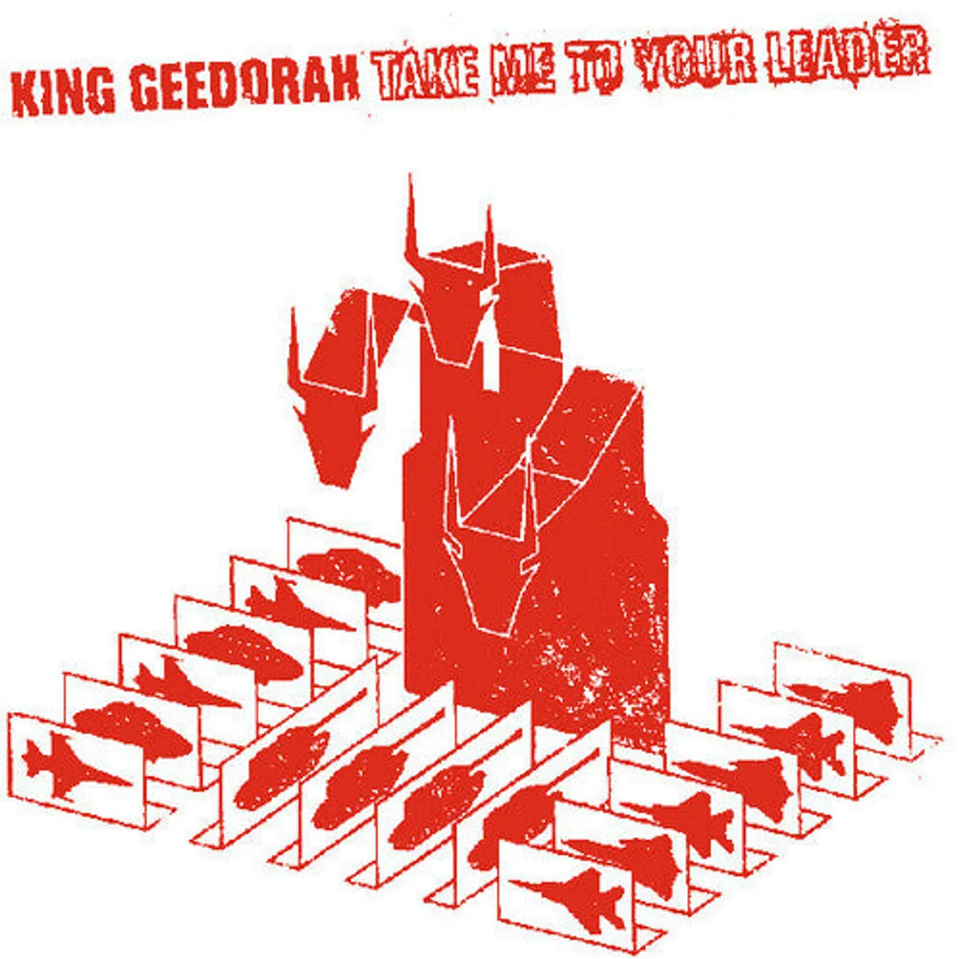 King Geedorah LP Vinyl - Take Me To Your Leader (Gate Fold) (Ogv) (Dlcd)