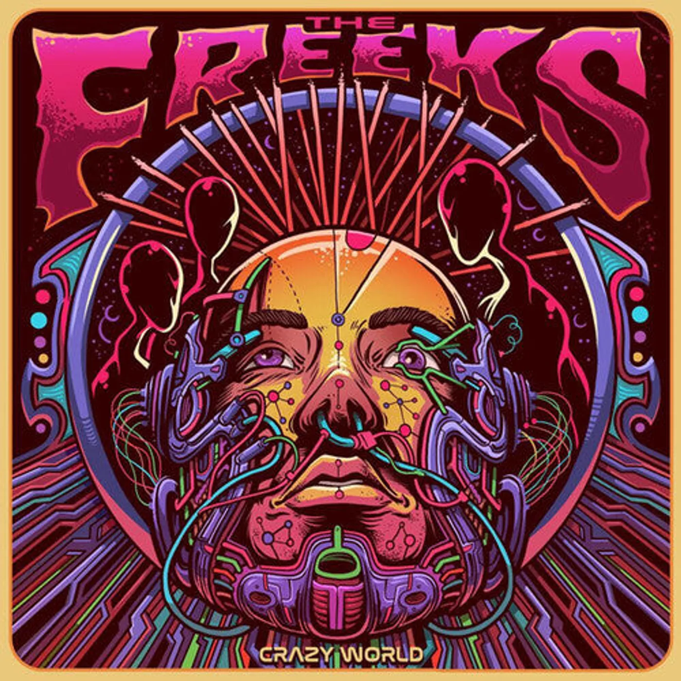 Freeks LP Vinyl - Crazy World (Coloured Vinyl) (Purp)