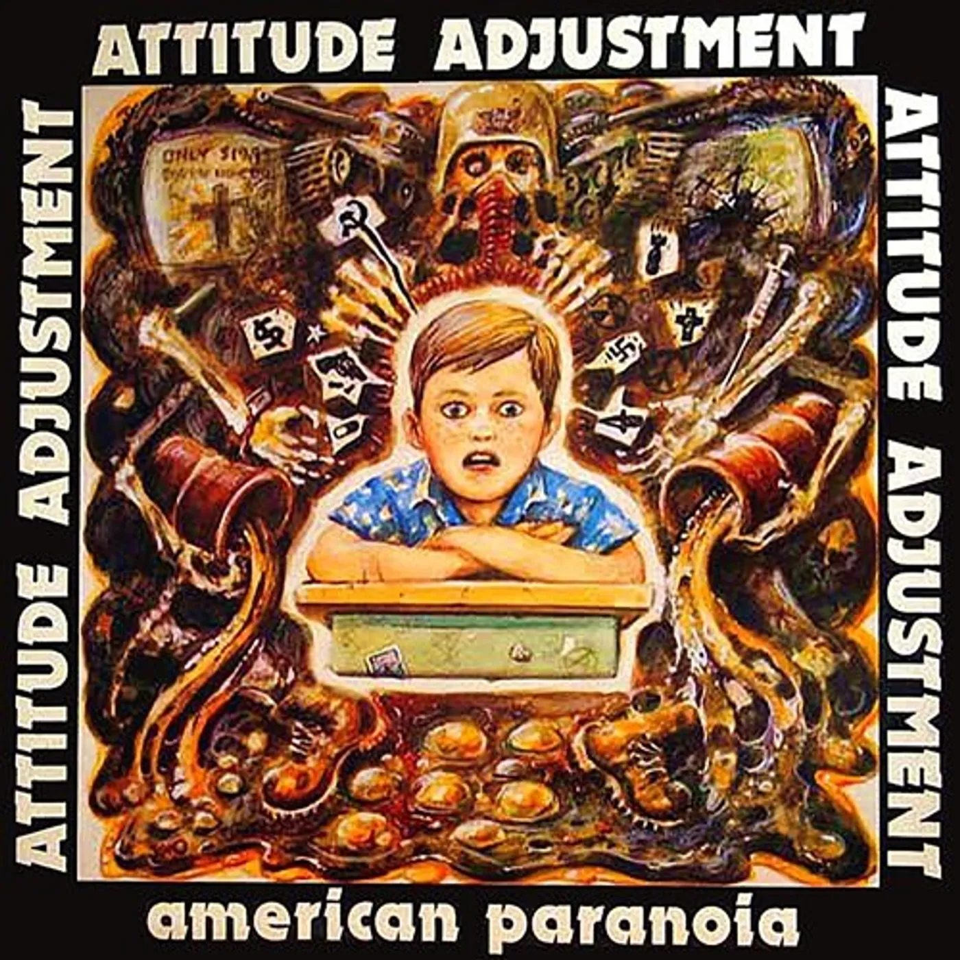 Attitude Adjustment LP Vinyl - American Paranoia