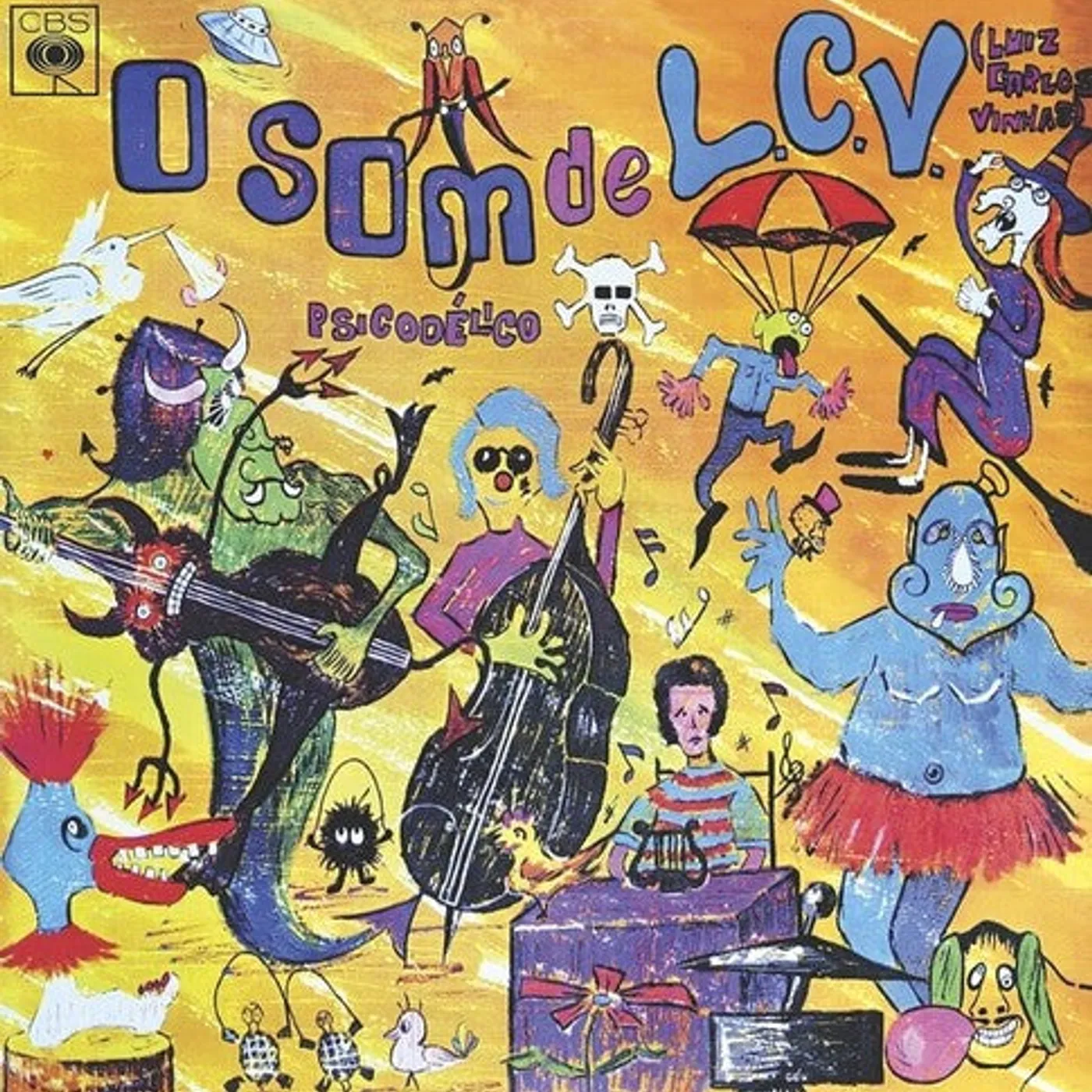 Luis Carlos Vinhas LP Vinyl - O Som Psicodelico De L.C.V.