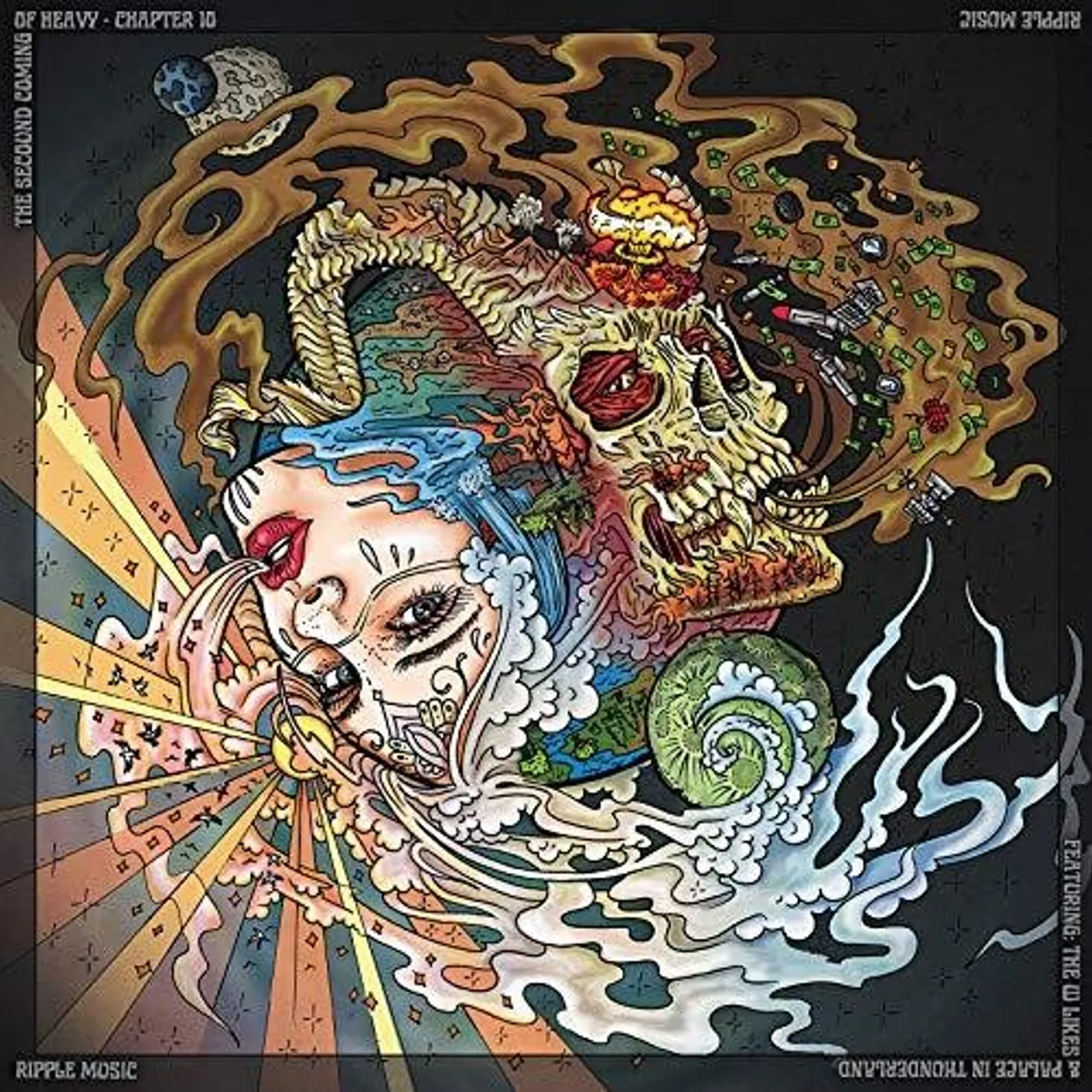 W Likes & Palace In Thunderland LP Vinyl - Second Coming Of Heavy: Chapter 10: