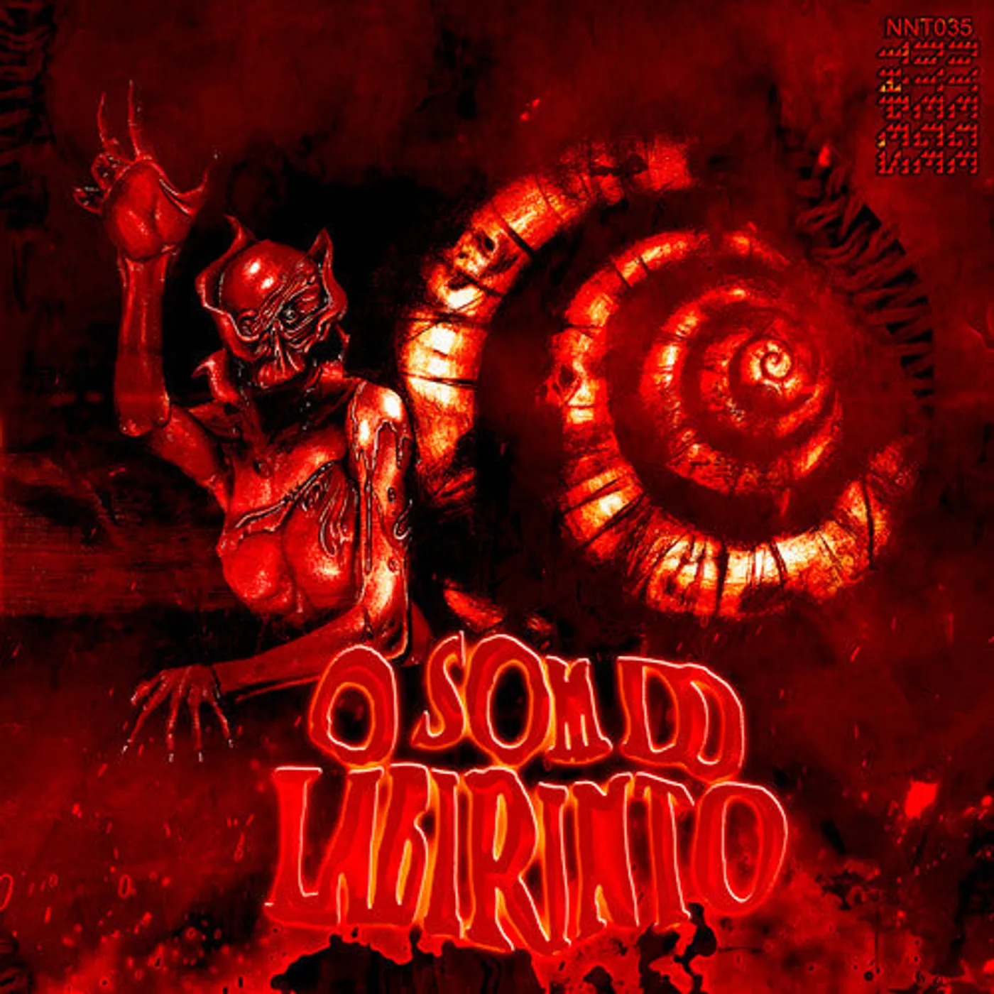 Clube Tormenta LP Vinyl - O Som Do Labirinto - Coke Bottle Clear (Coloured Vinyl)