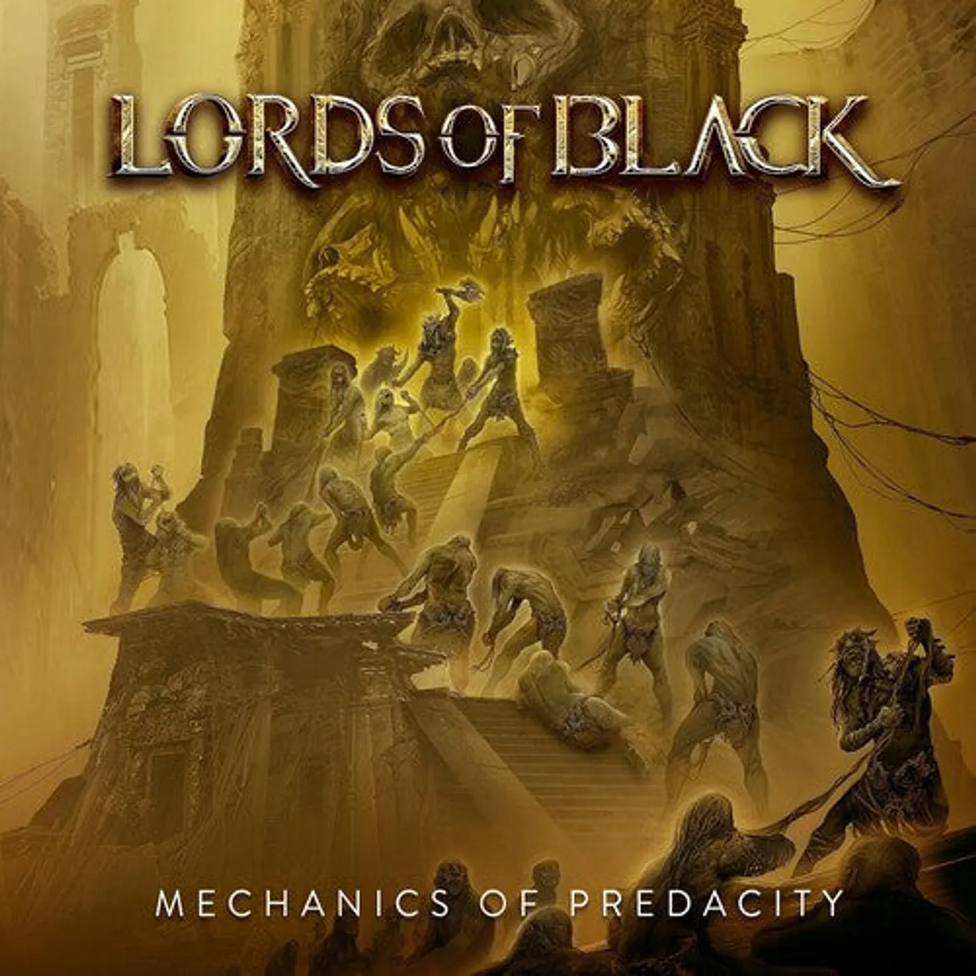 Lords Of Black LP Vinyl - Mechanics Of Predacity (Coloured Vinyl) (Ylw) (Ita)