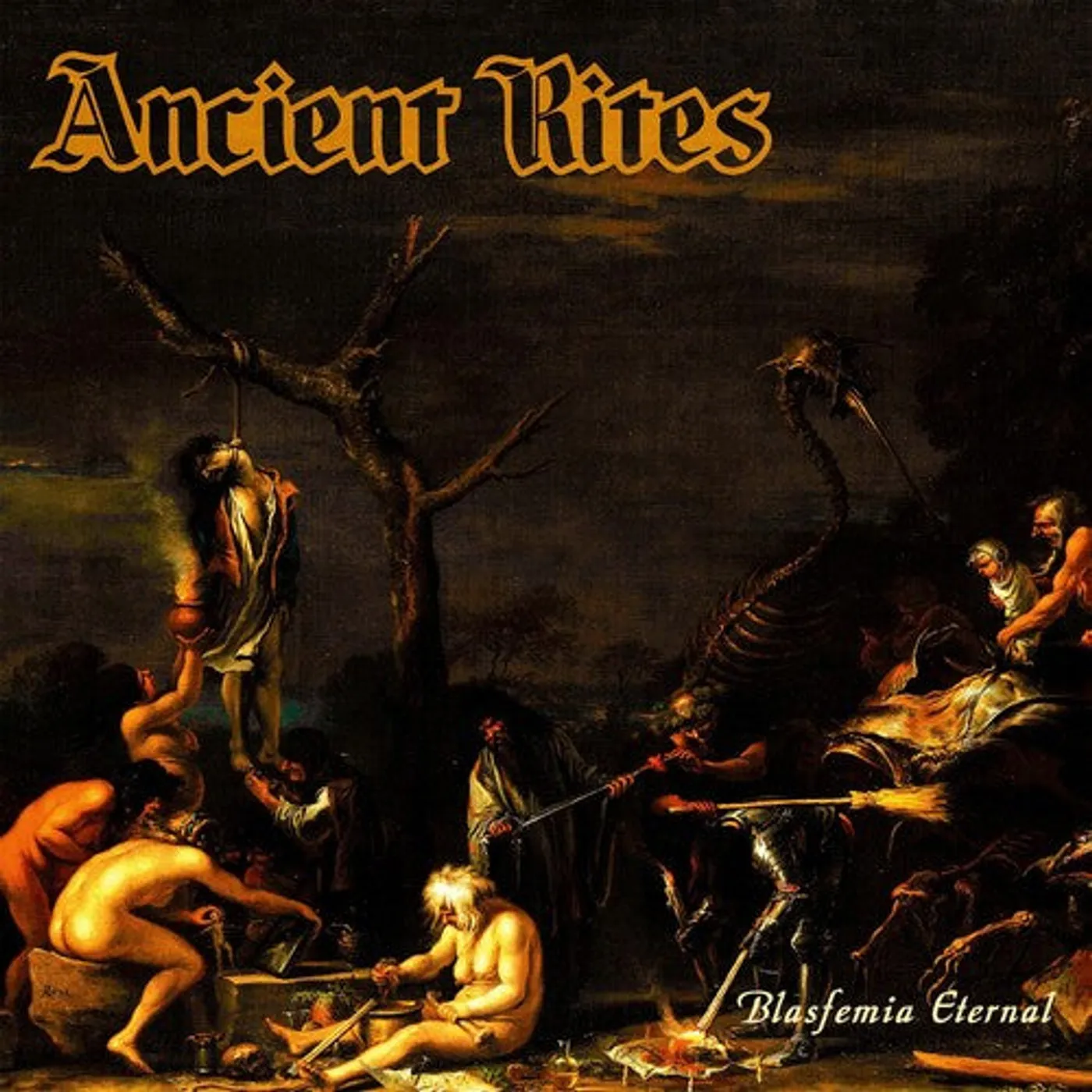 Ancient Rites LP Vinyl - Blasfemia Eternal (Cvnl) (Gate Fold) (Ltd)