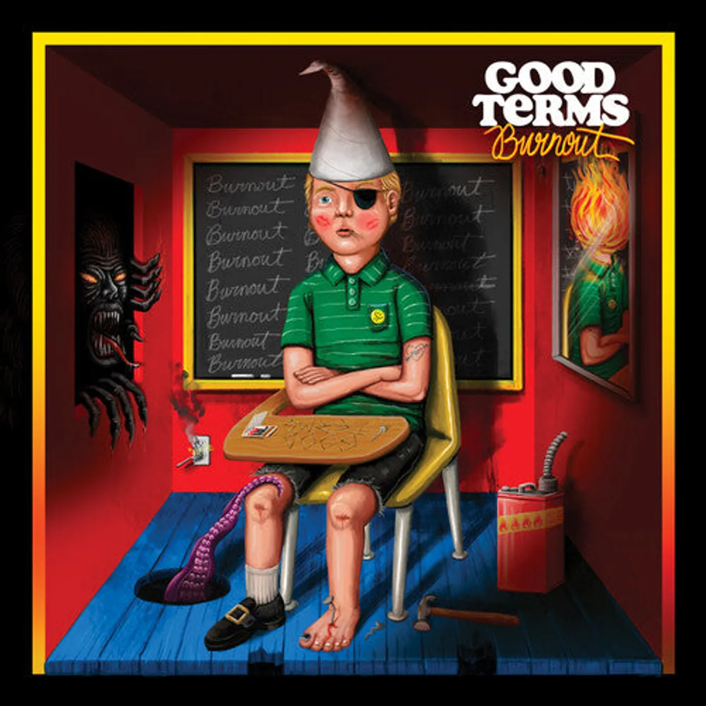 Good Terms LP Vinyl - Burnout (Coloured Vinyl) (Ltd) (Spla) (Can)