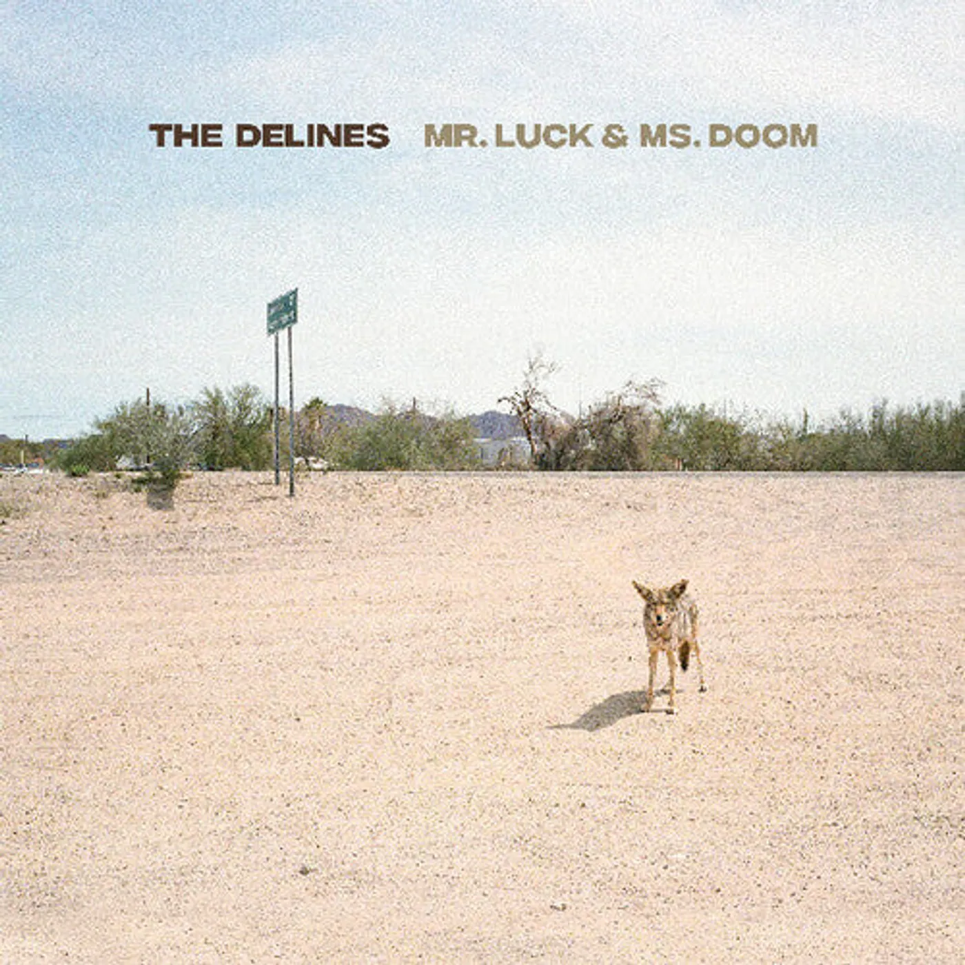 The Delines LP Vinyl - Mr. Luck & Ms. Doom (Coloured Vinyl) (Red)
