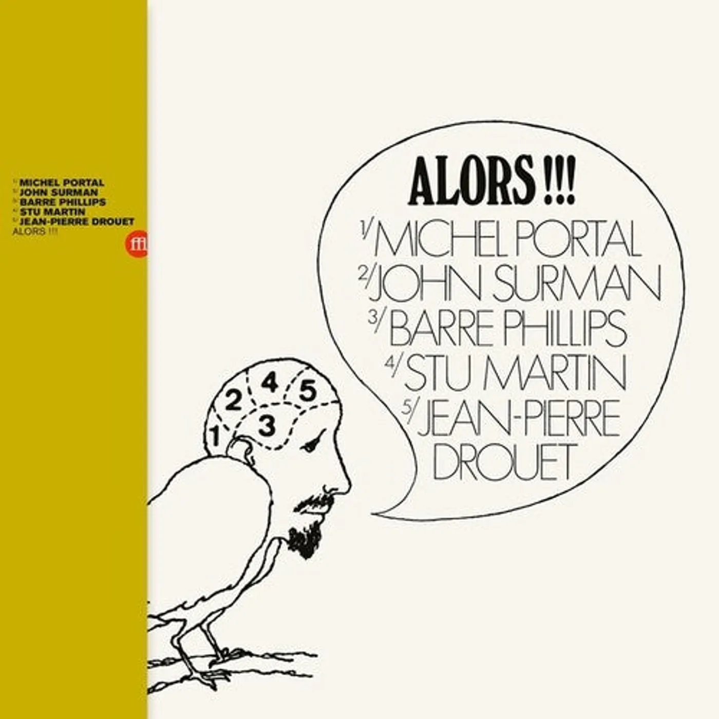 Michel Portal LP Vinyl - Alors