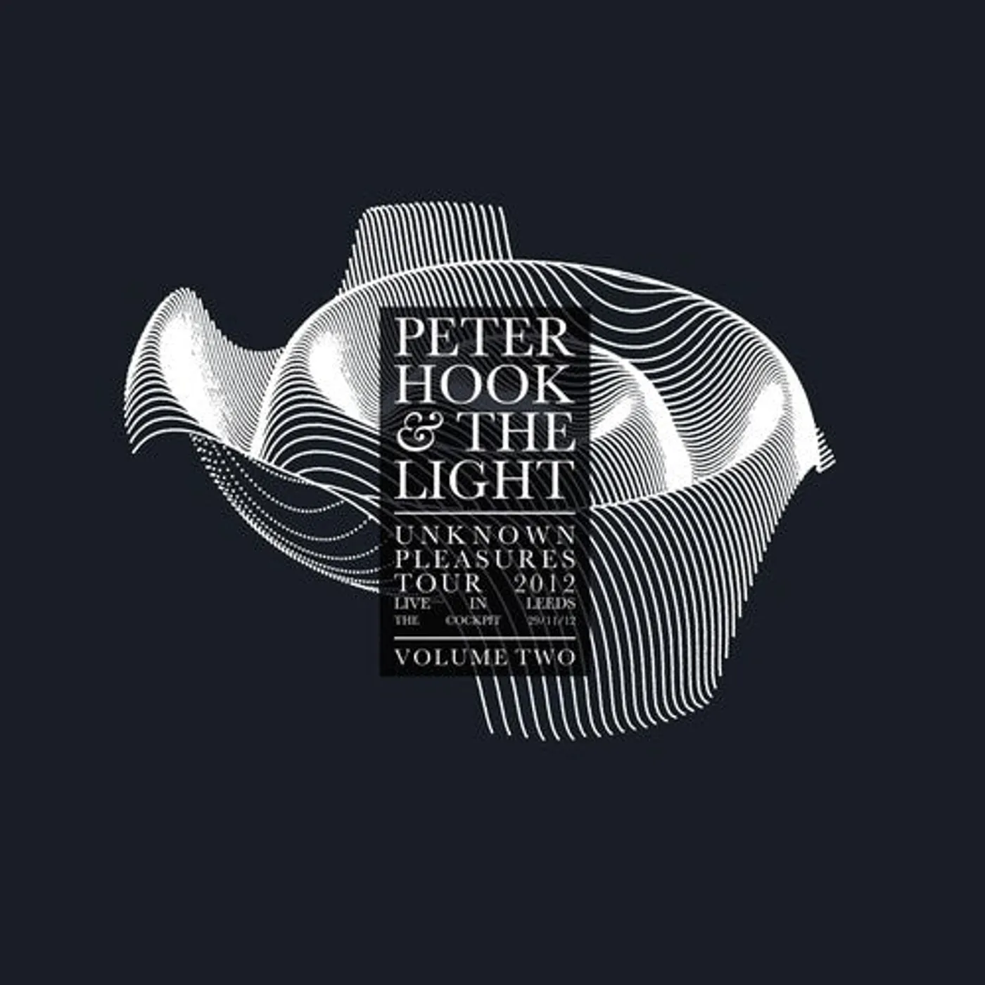 Peter Hook LP Vinyl - Unknown Pleasures - Live In Leeds 2