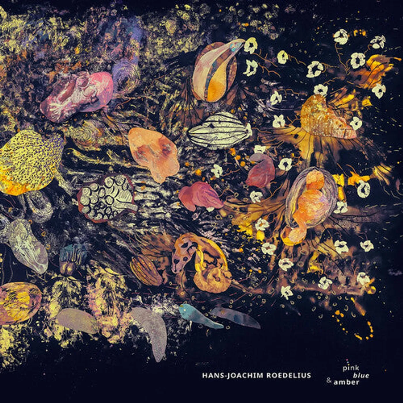 Hans-Joachim Roedelius LP Vinyl - Pink Blue & Amber (Gate Fold) (Ltd) (Ogv) (Wb) (Auto)
