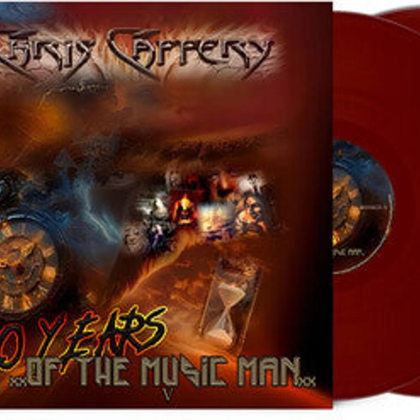 Chris Caffery LP Vinyl - 20 Years Of The Music Man - Ox Blood Coiour (Coloured Vinyl)