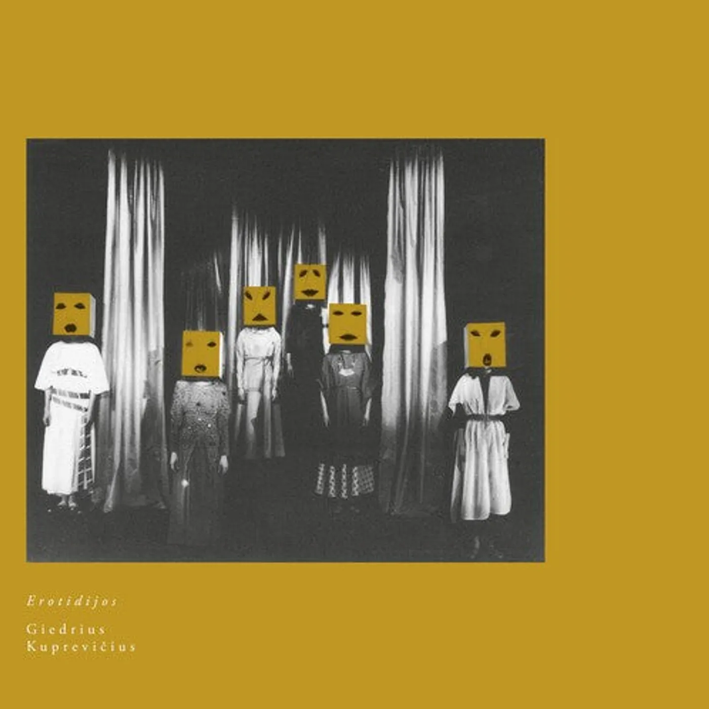 Giedrius Kuprevičius LP Vinyl - Erotidijos (Ogv) (Rmst)