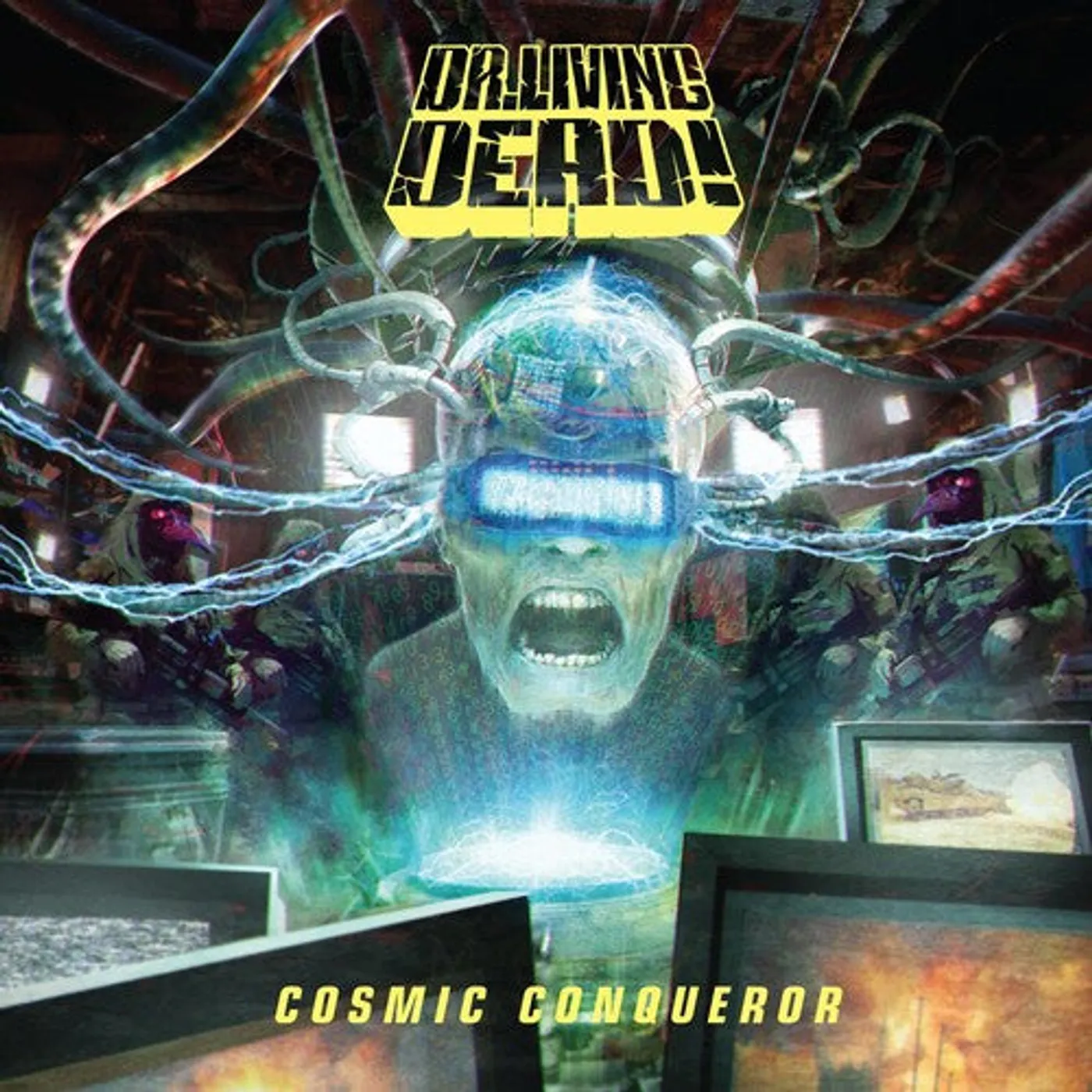 Dr. Living Dead LP Vinyl - Cosmic Conqueror (W/Cd) (Coloured Vinyl) (Ylw) (Ger)
