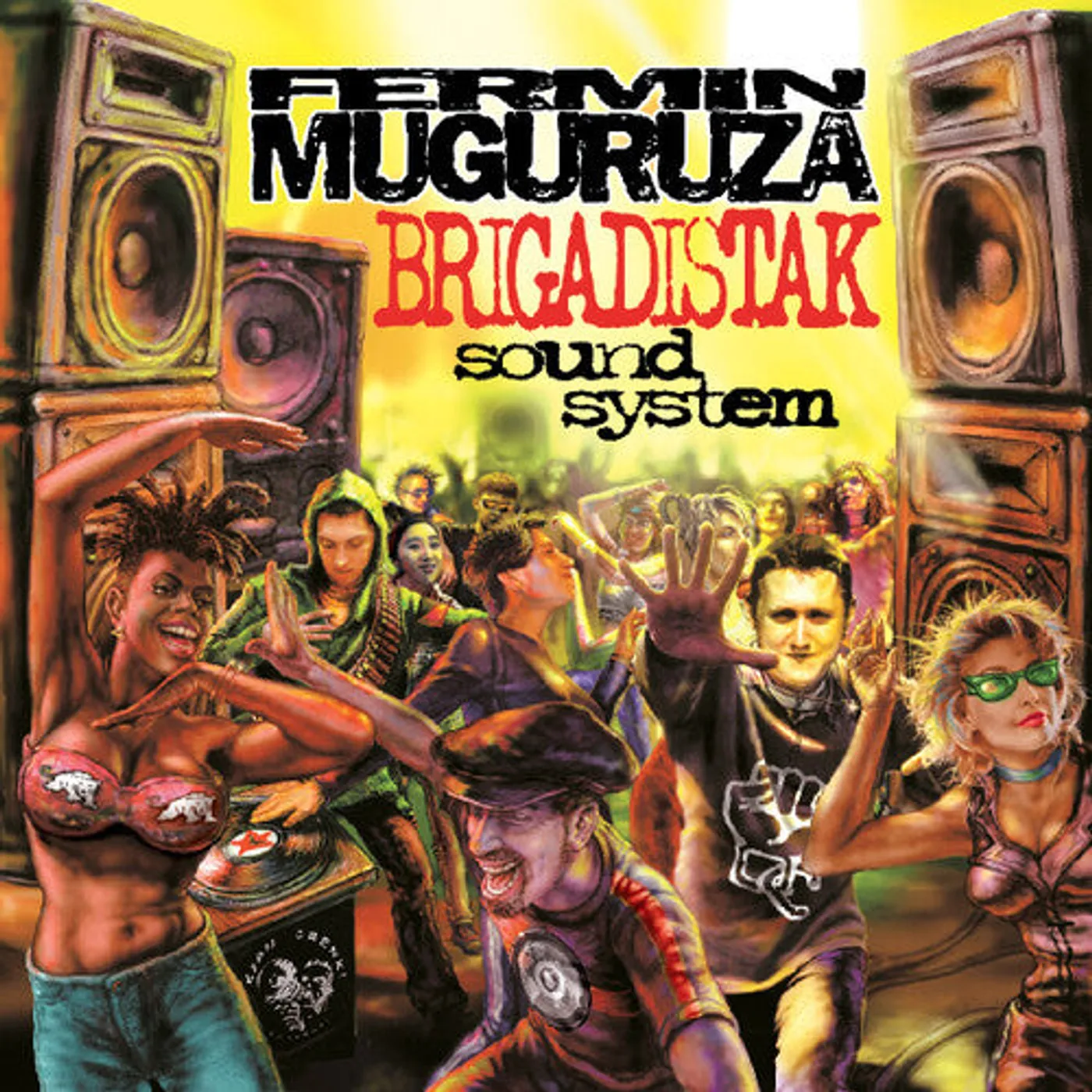 Fermin Muguruza LP Vinyl - Brigadistak Sound System (2Pk)