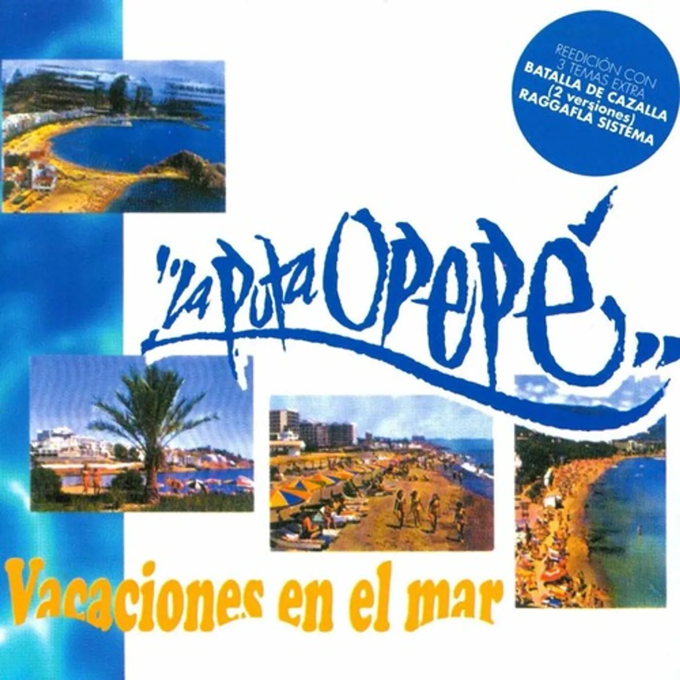 La Puta Opepé LP Vinyl - Vacaciones En El Mar (Spa)