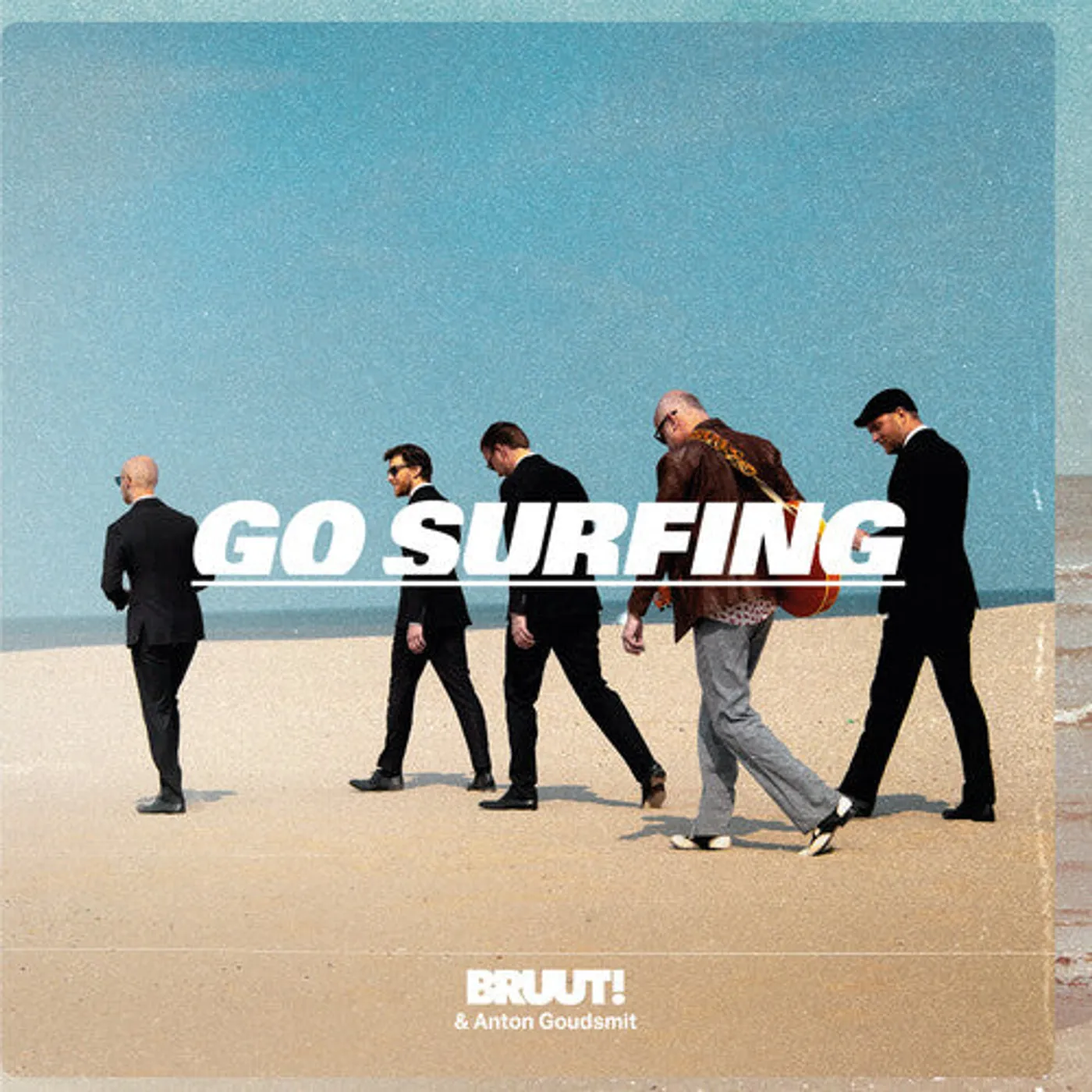 Bruut! & Anton Goudsmit LP Vinyl - Go Surfing - White (Coloured Vinyl) (Wht)