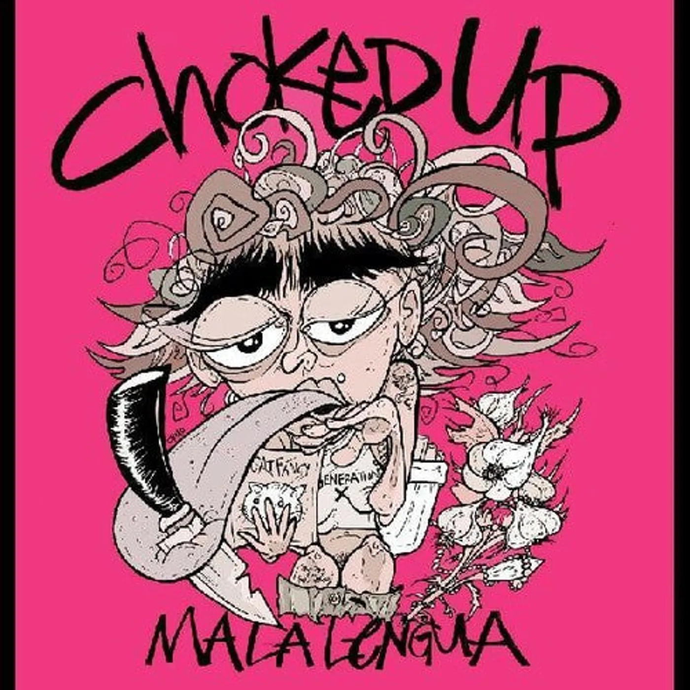 Choked Up LP Vinyl - Mala Lengua (Coloured Vinyl) (Pnk)
