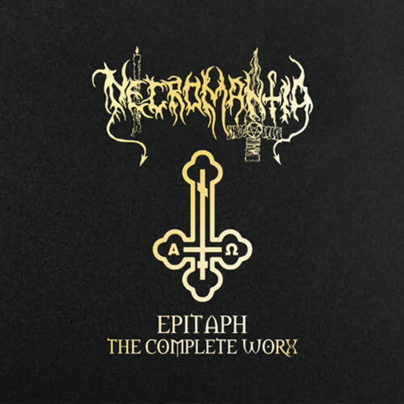 Necromantia LP Vinyl - Epitaph: The Complete Worx (Blk) (Box) (Coloured Vinyl)