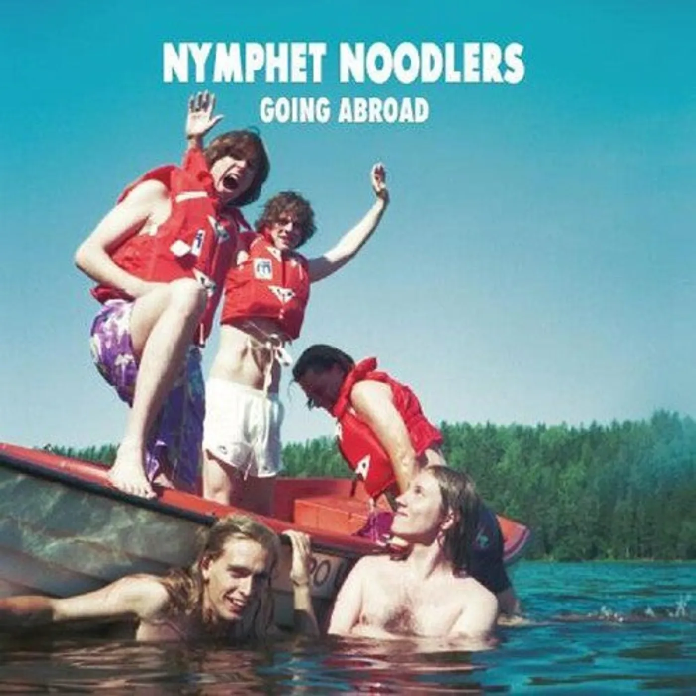 Nymphet Noodlers LP Vinyl - Going Abroad (Coloured Vinyl) (Wht)