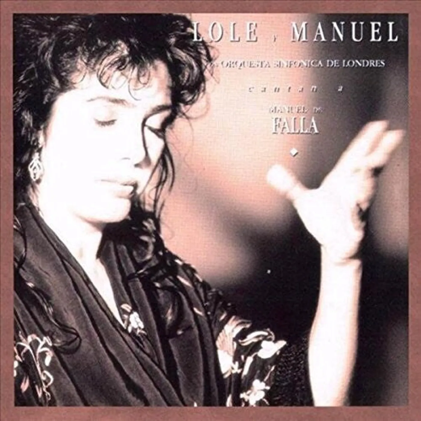 Lole Y Manuel LP Vinyl - Cantan A Manuel De Falla (Spa)