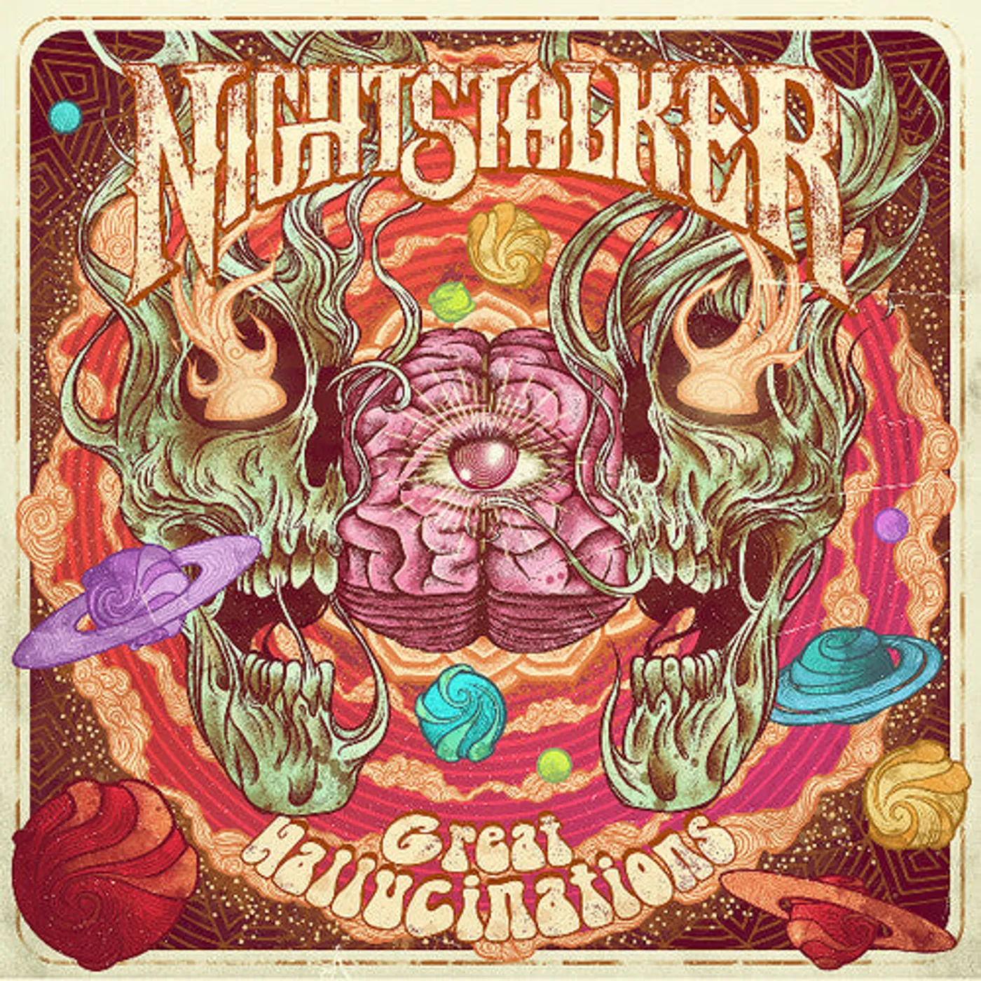 Nightstalker LP Vinyl - Great Hallucinations