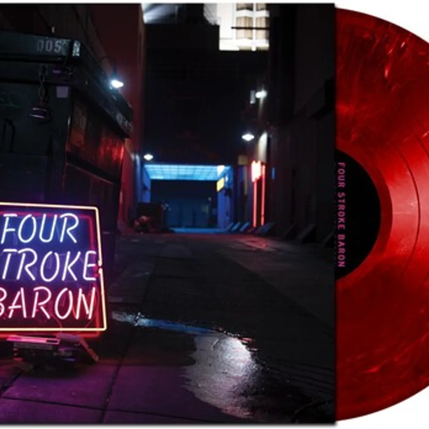 Four Stroke Baron LP Vinyl - Planet Silver Screen (Cvnl)