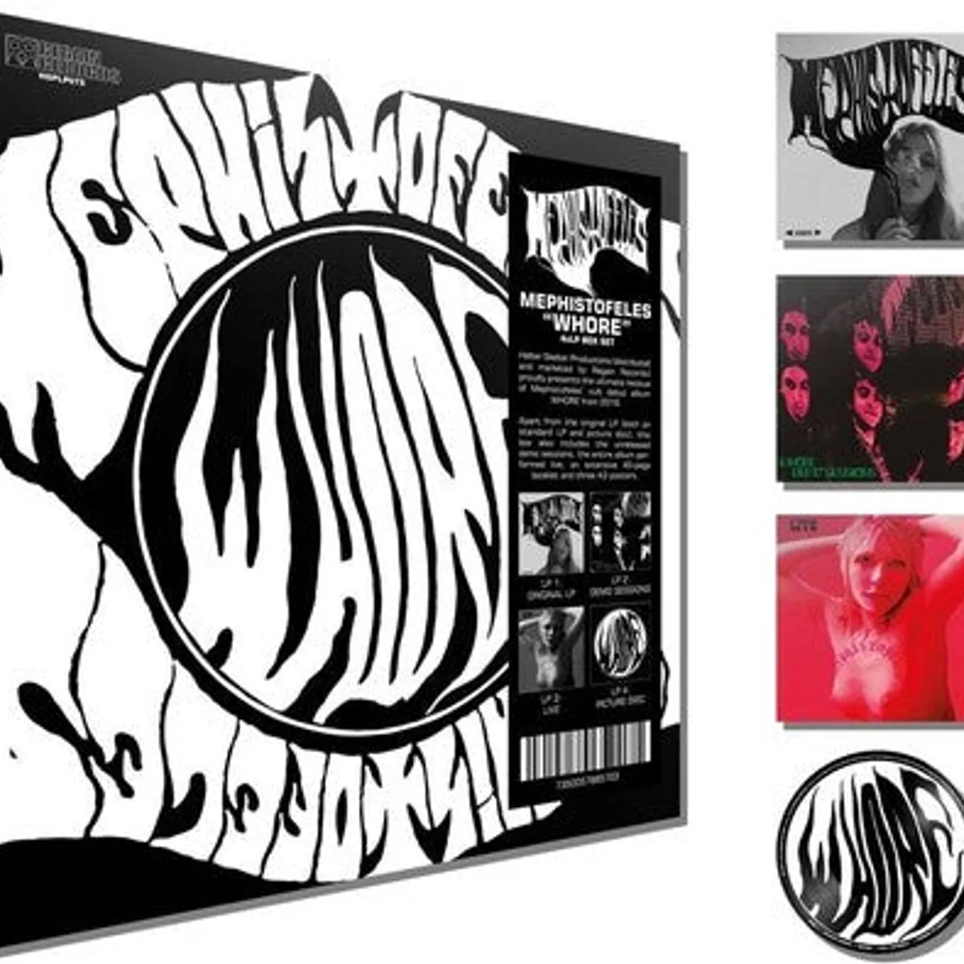 Mephistofeles LP Vinyl - Whore -Box Set-The Ultimate Edition (Hol)