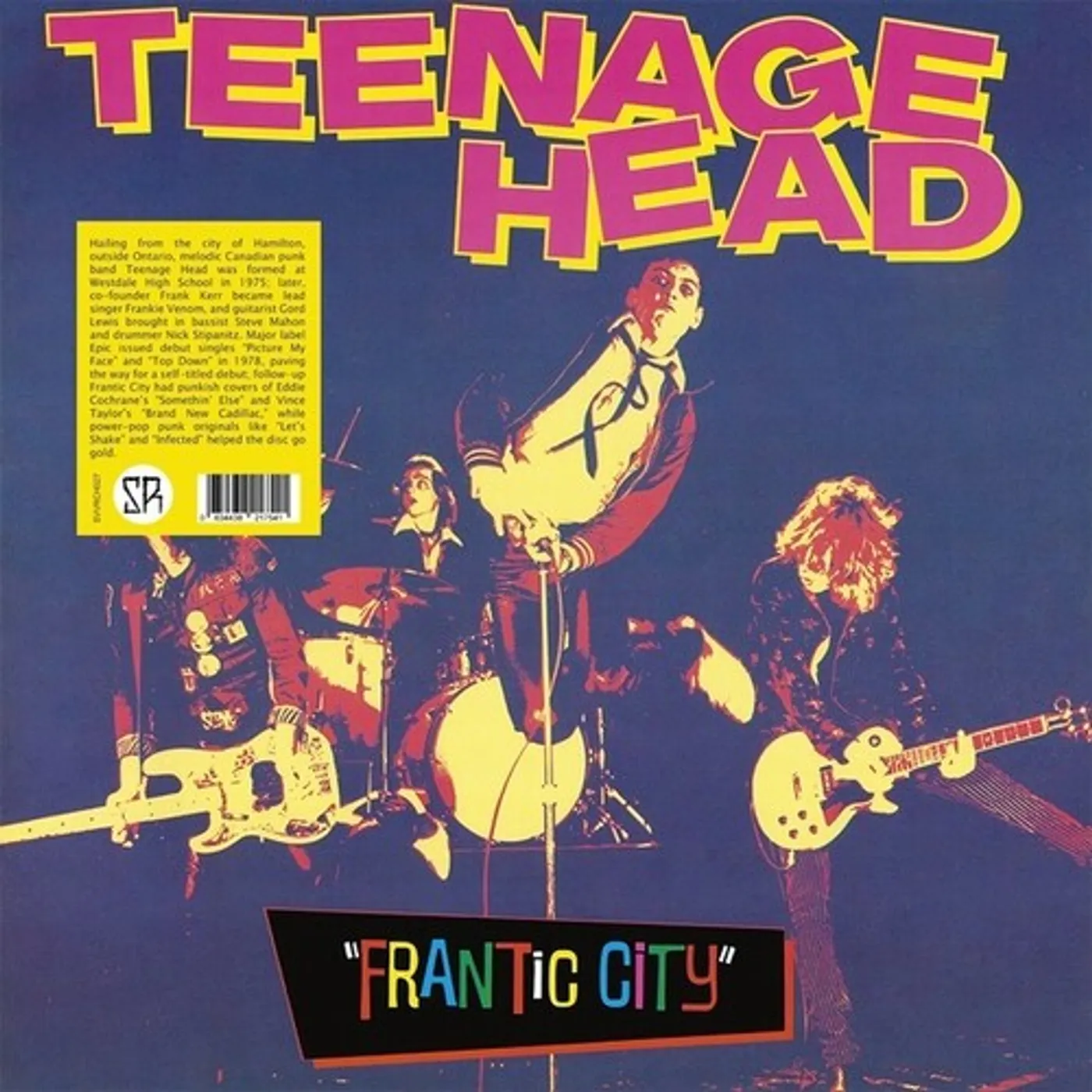 Teenage Head LP Vinyl - Frantic City