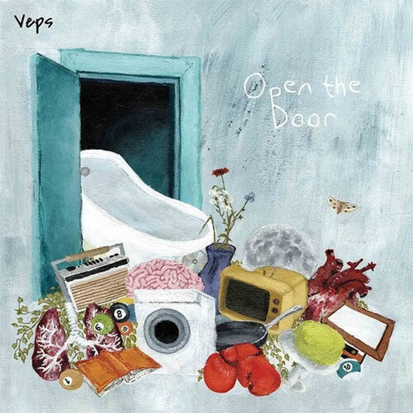 Veps LP Vinyl - Open The Door (Turquoise Vinyl) (Coloured Vinyl)