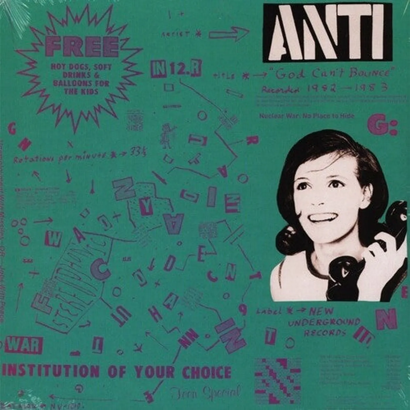 Anti LP Vinyl - God Can'T Bounce