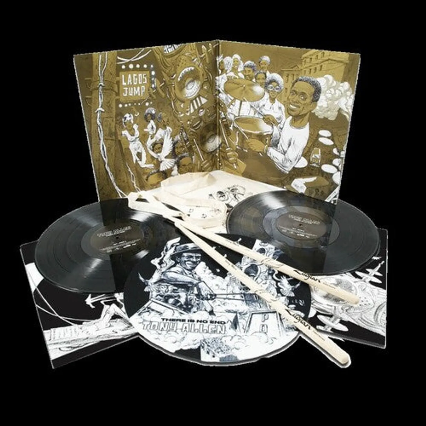 Tony Allen LP Vinyl - There Is No End (Box) (Ltd) (Tote) (Uk)