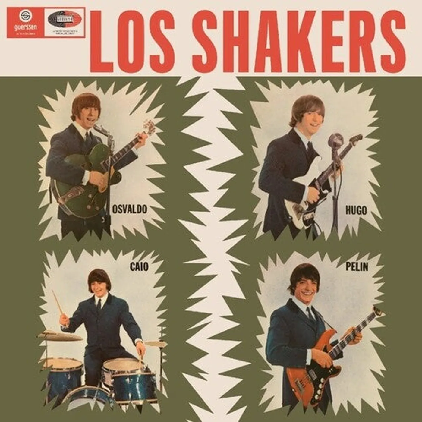 Los Shakers LP Vinyl - Los Shakers (First Album)