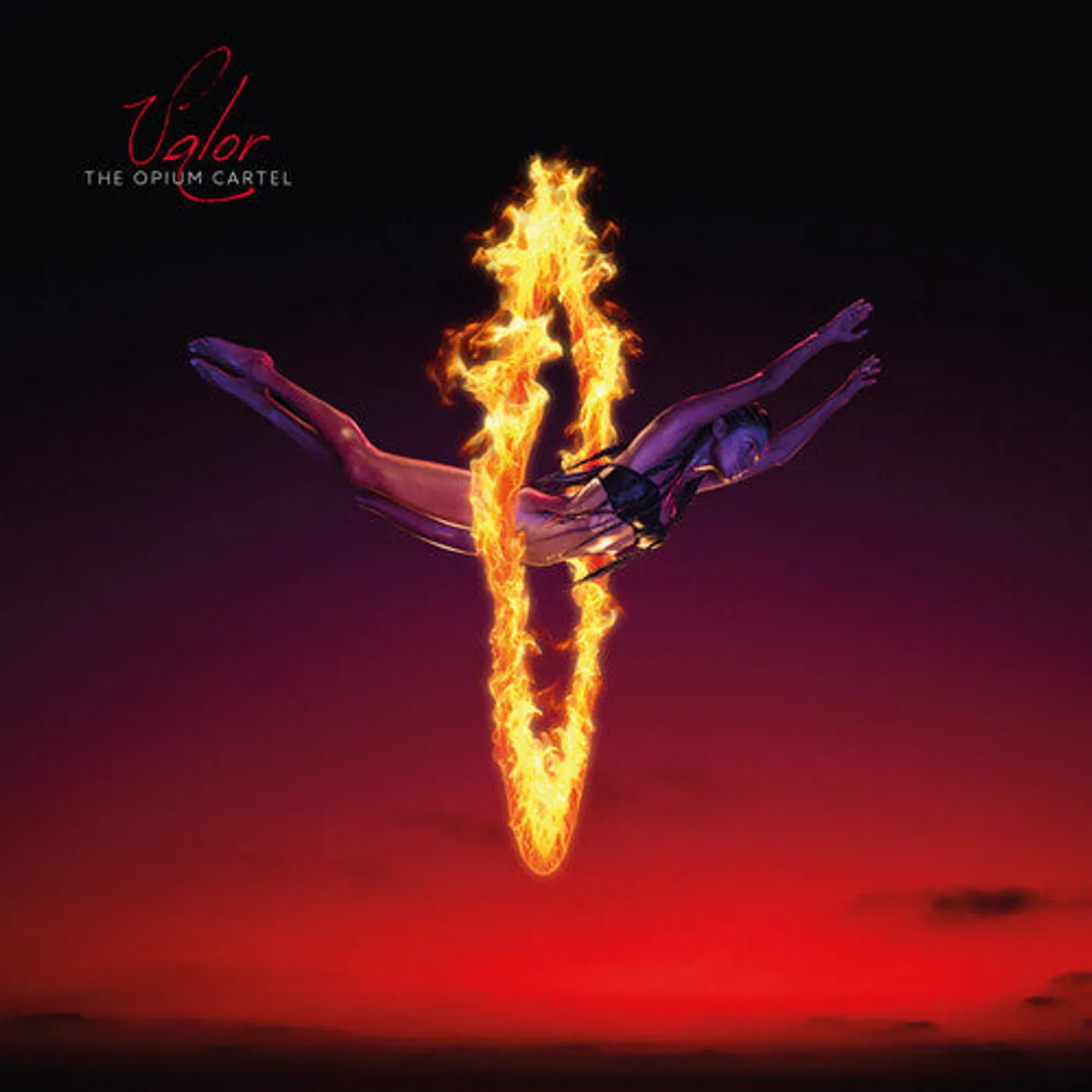 The Opium Cartel LP Vinyl - Valor (Red) (Uk)