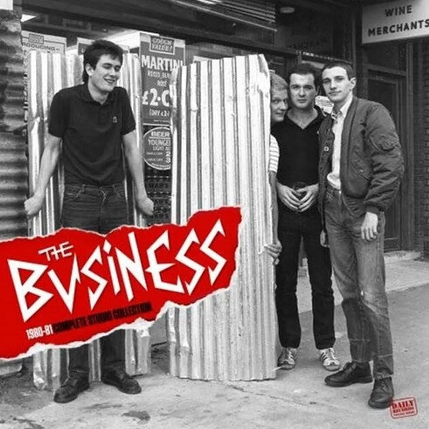 The Business LP Vinyl - 1980-1981 Complete Studio Collection (Ita)