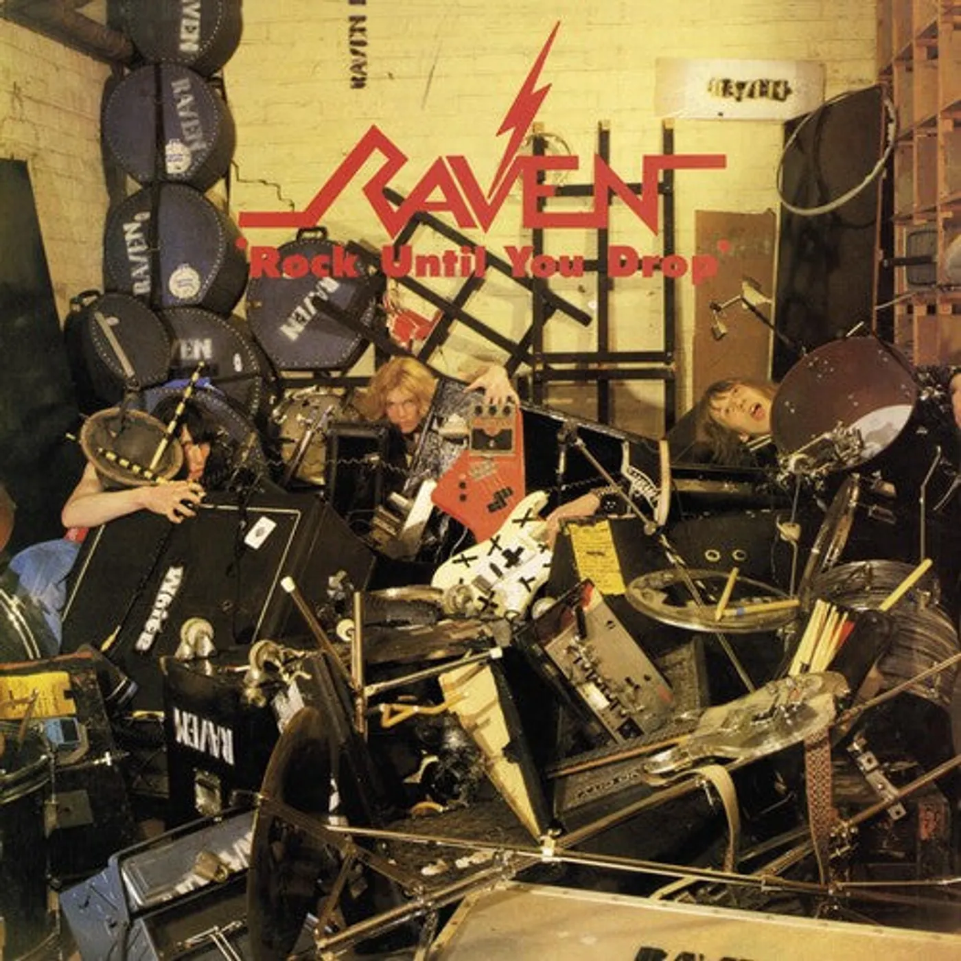 Raven LP Vinyl - Rock Until You Drop