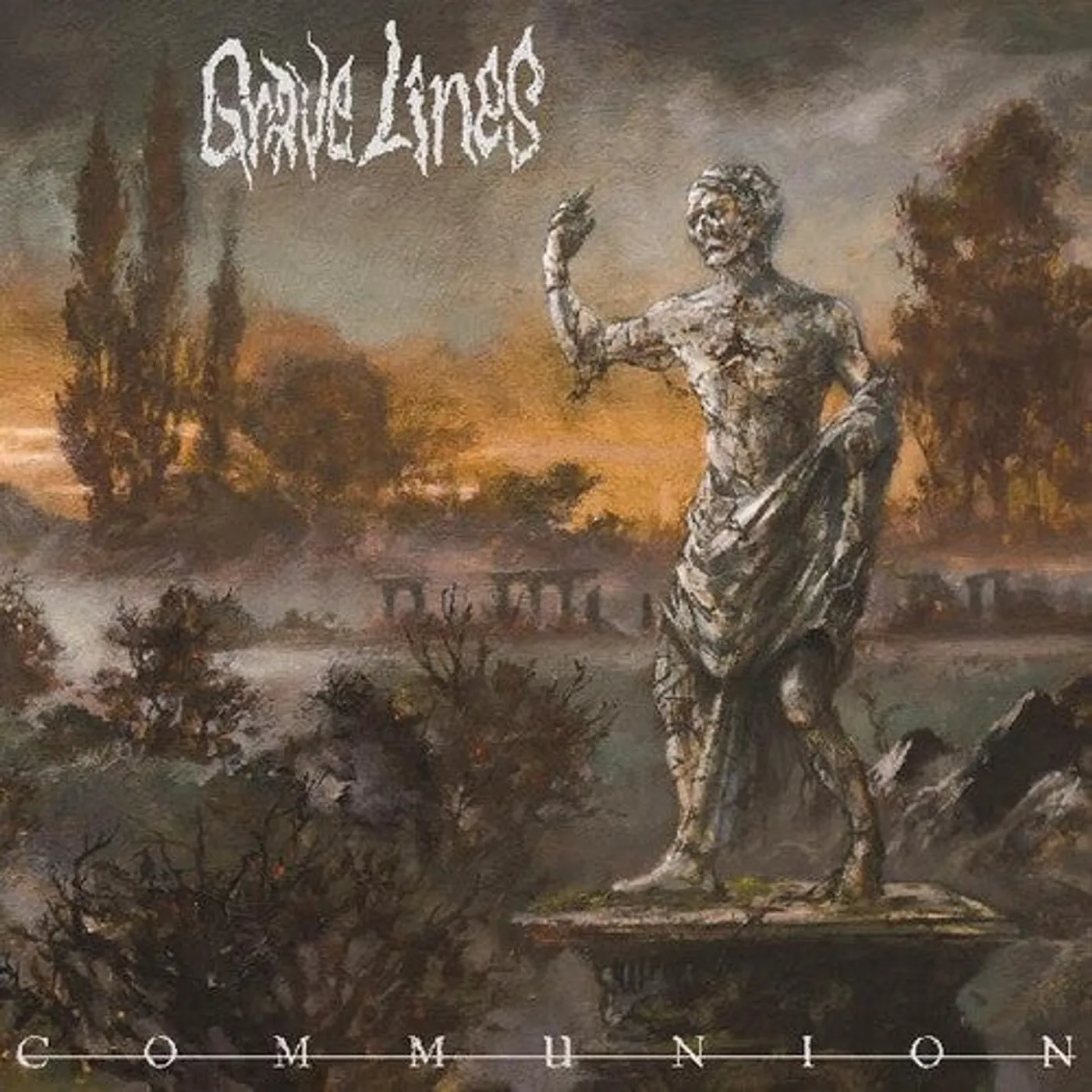 Grave Lines LP Vinyl - Communion (Blk) (Coloured Vinyl) (Wht) (Dlcd)